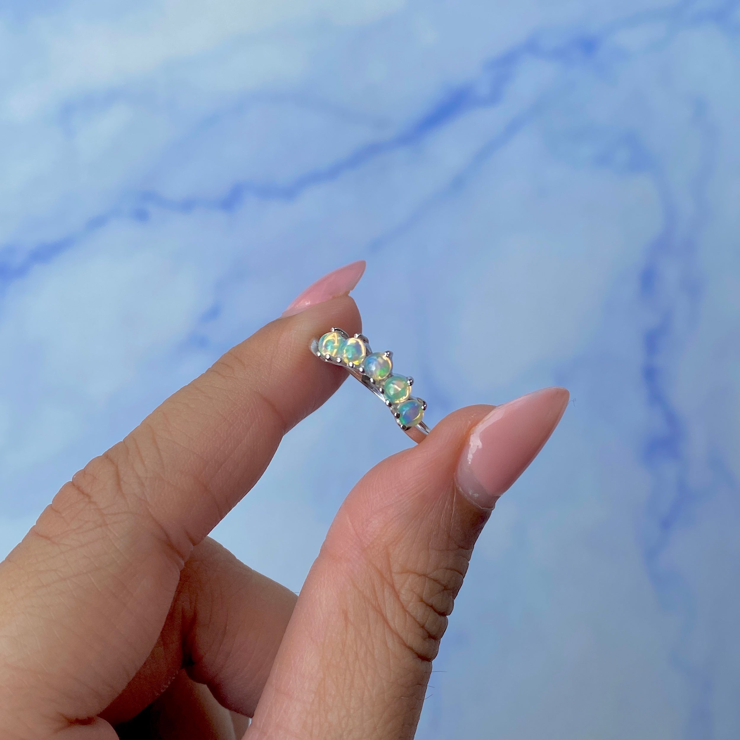 Opal Ring-(OPL-SR-1634.)