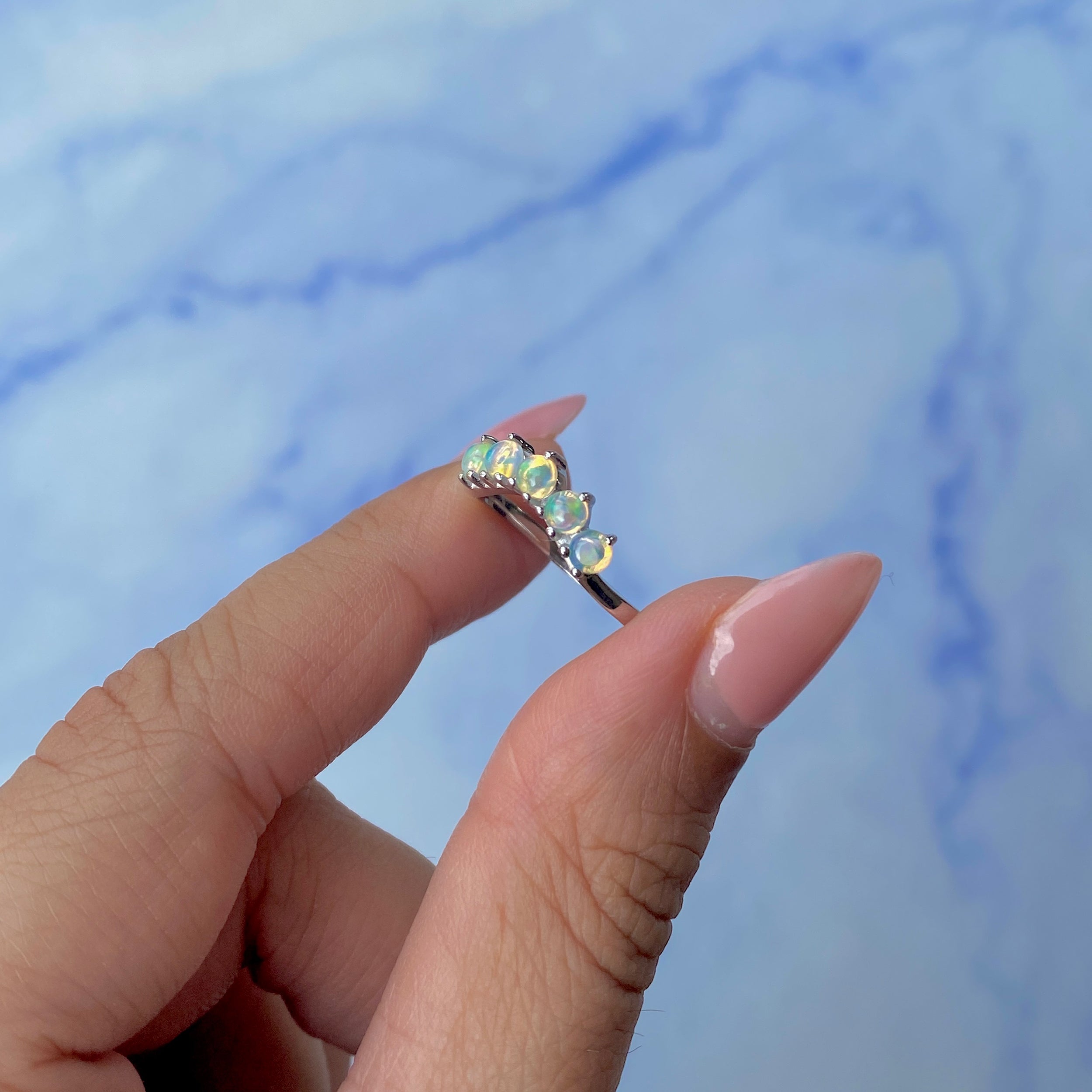 Opal Ring-(OPL-SR-1634.)