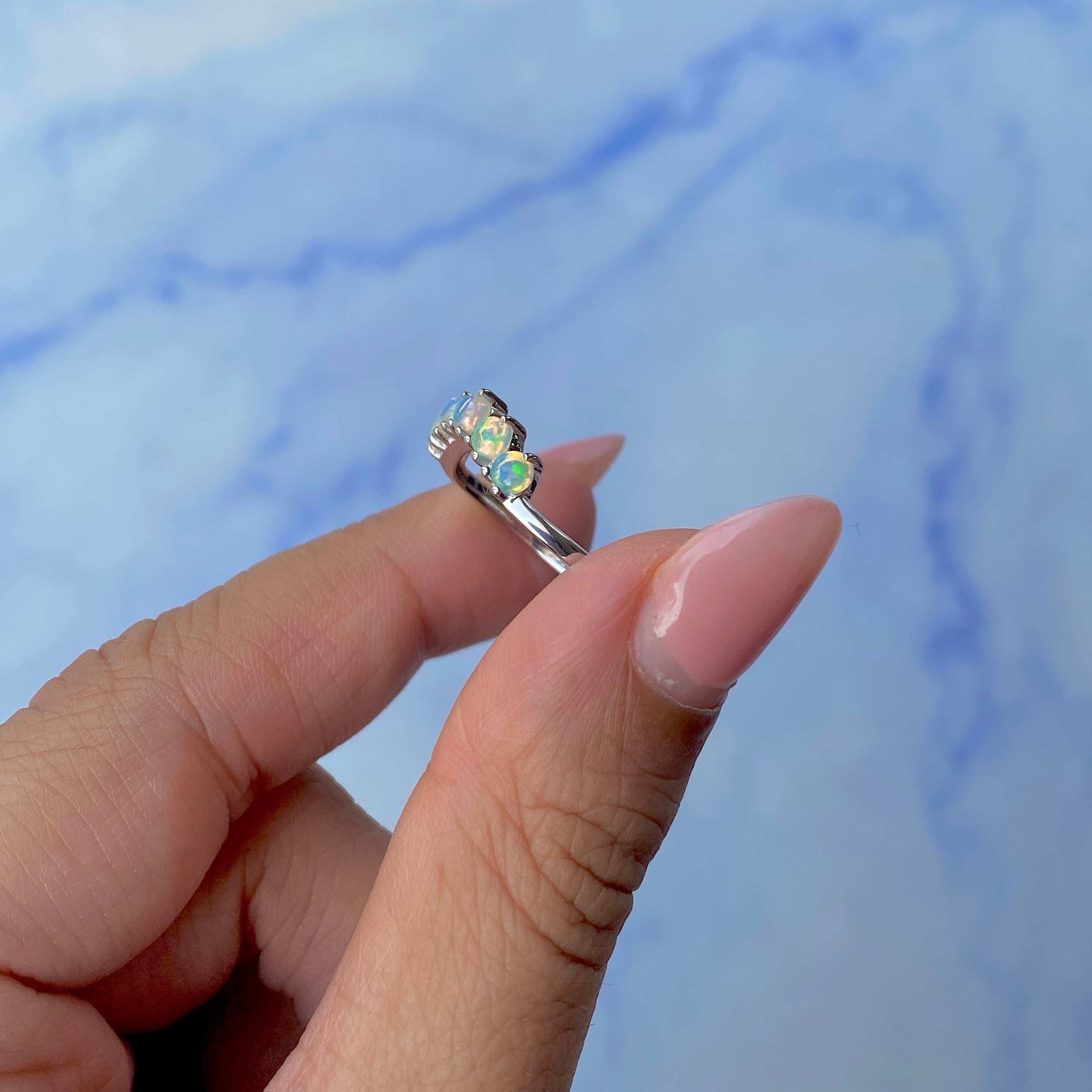 Opal Ring-(OPL-SR-1634.)