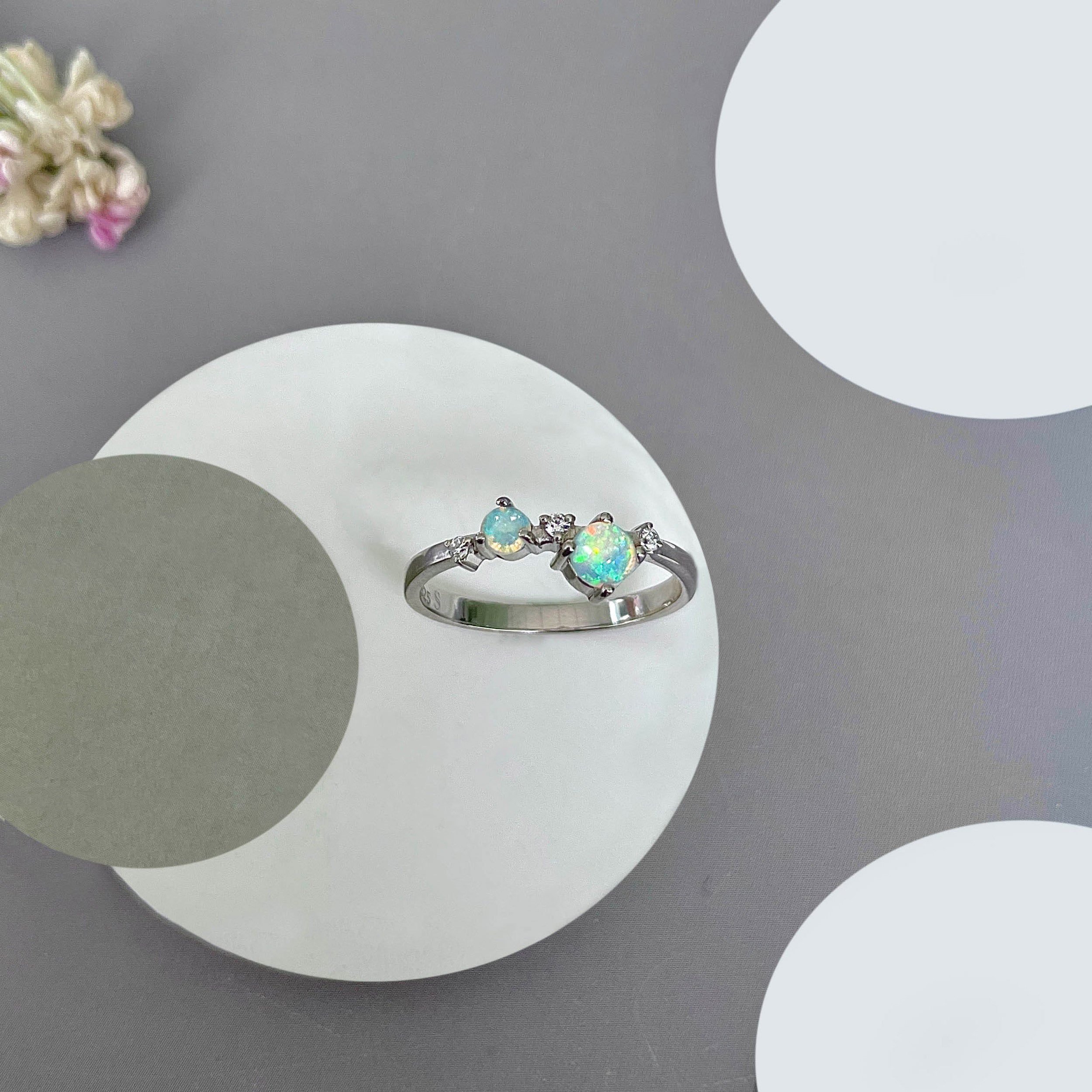 Opal Ring-(OPL-SR-1661.)