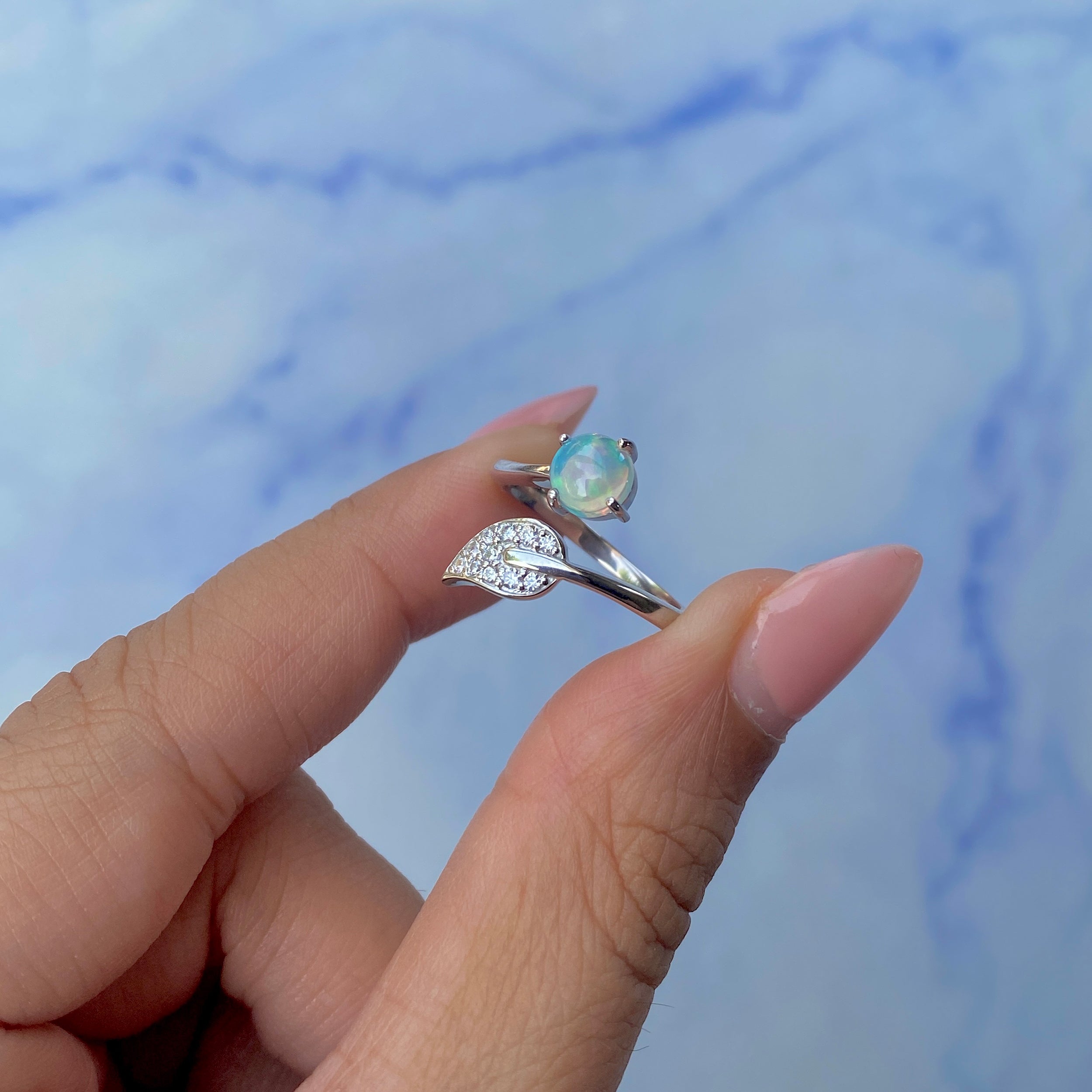 Opal Ring-(OPL-SR-1684.)