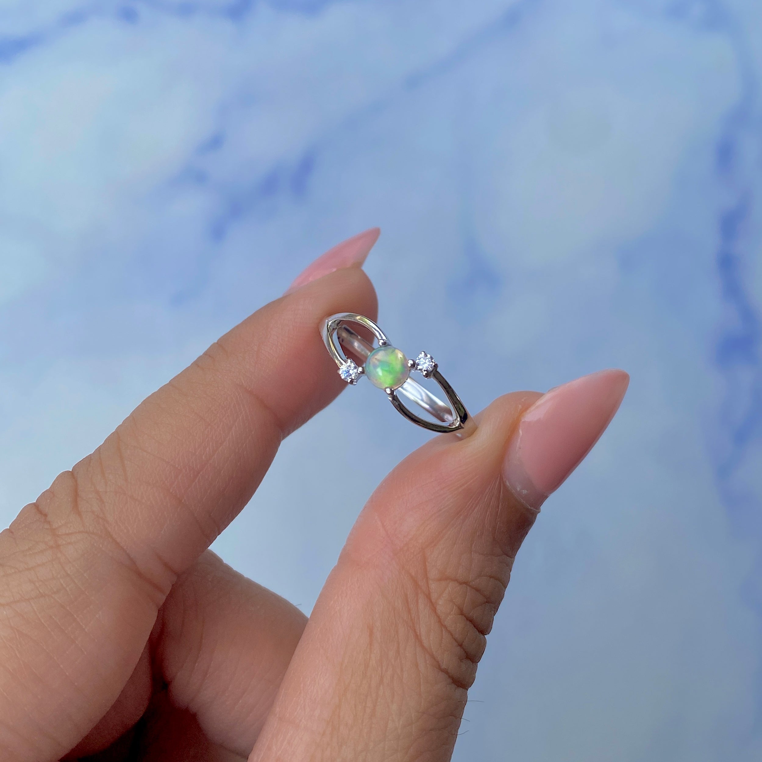 Opal Ring-(OPL-SR-1712.)