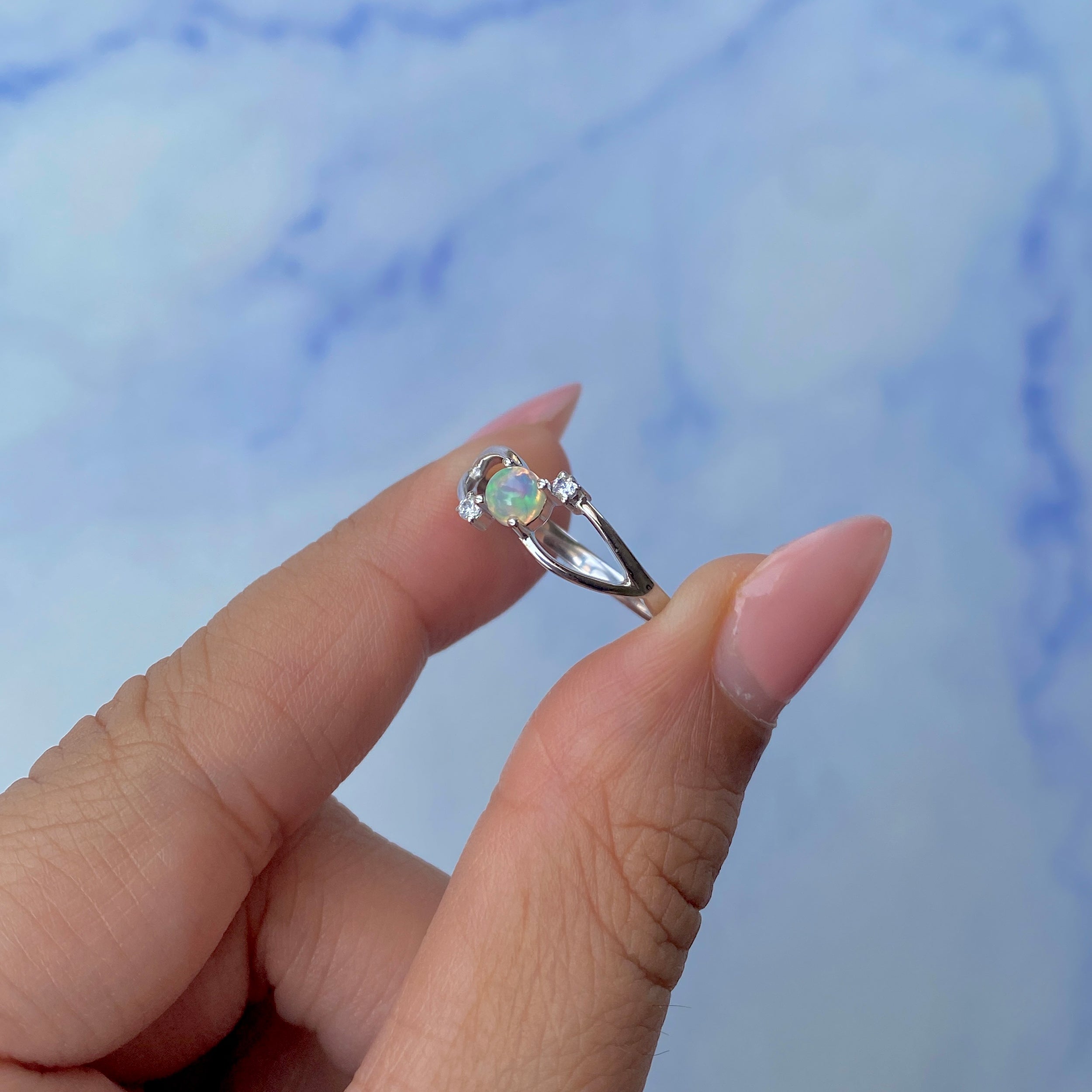 Opal Ring-(OPL-SR-1712.)