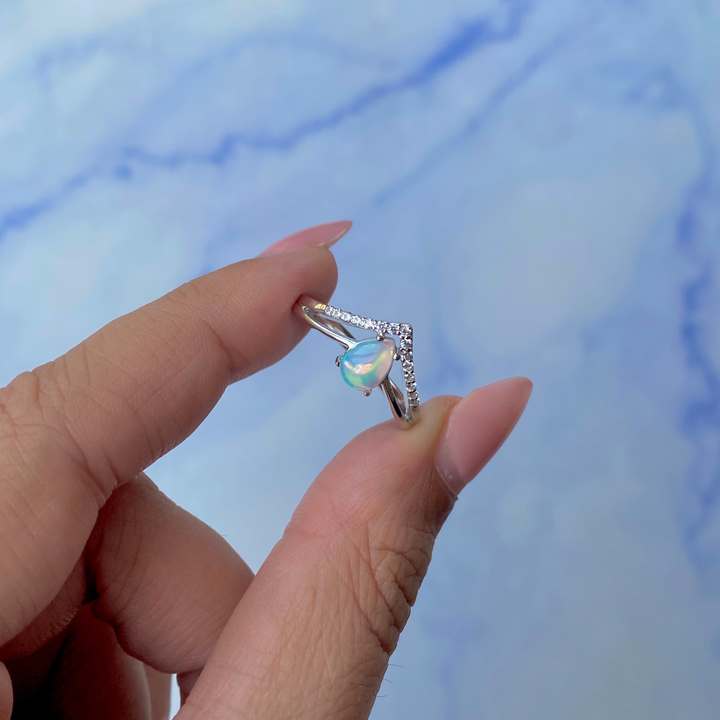 Opal Ring-(OPL-SR-1716.)
