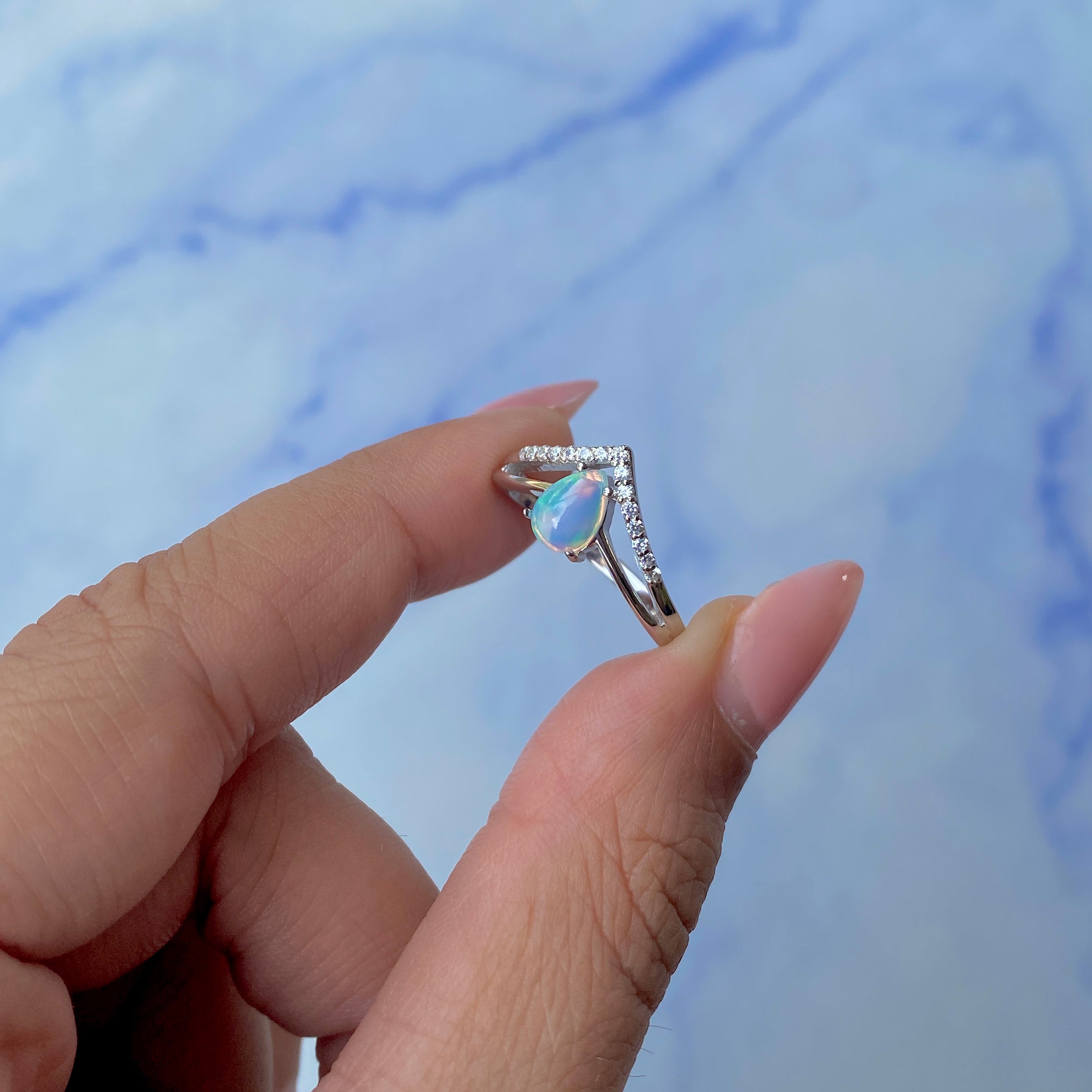 Opal Ring-(OPL-SR-1716.)
