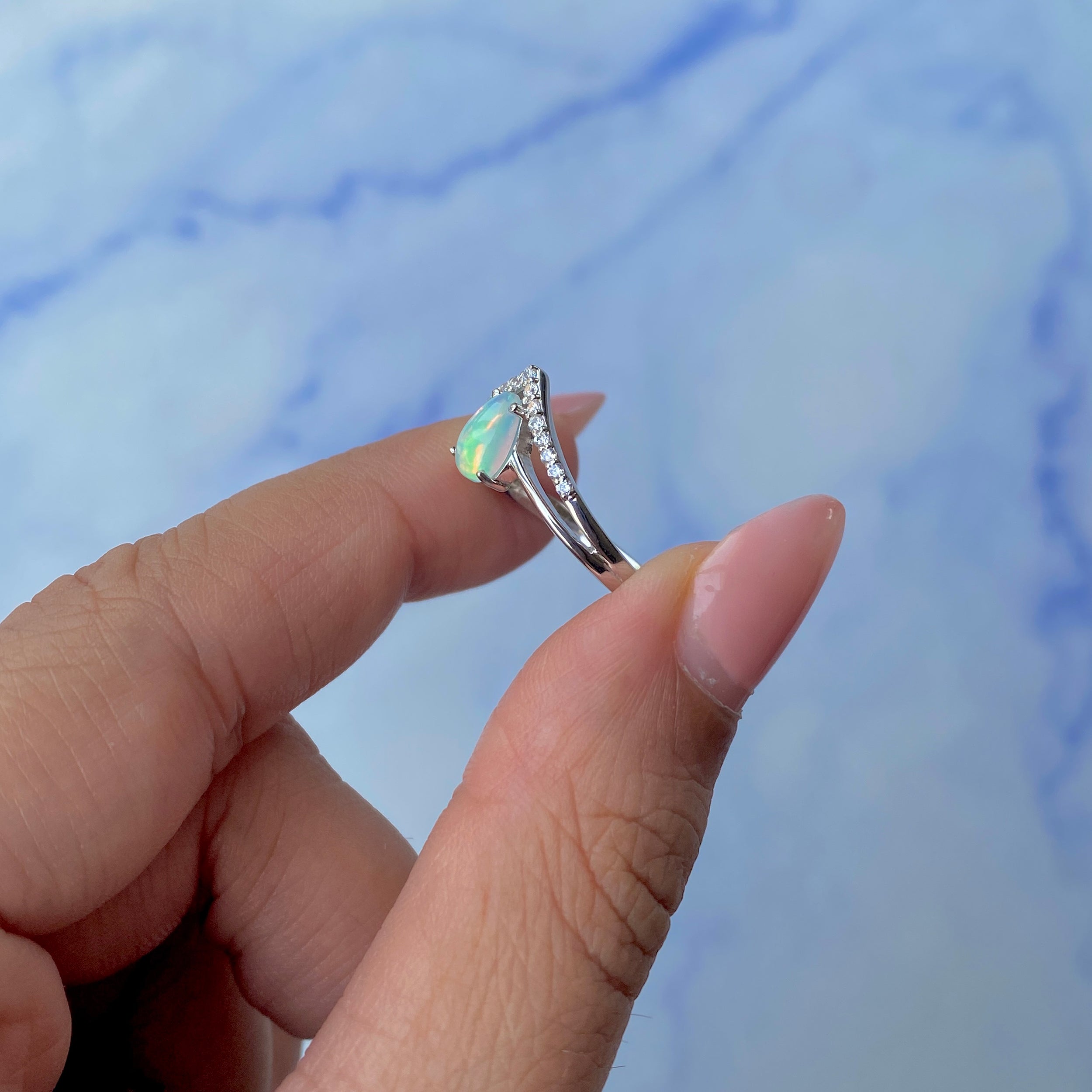 Opal Ring-(OPL-SR-1716.)