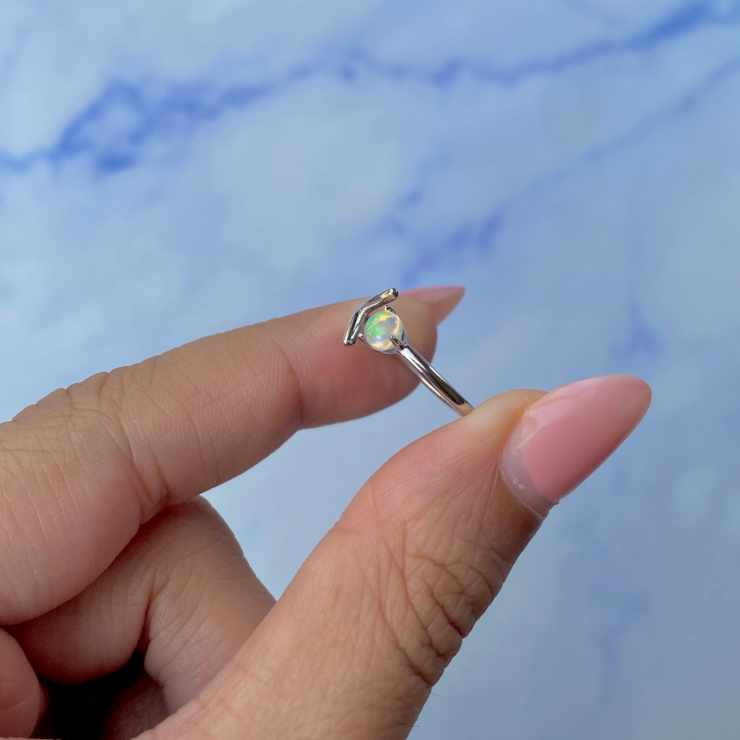 Opal Ring-(OPL-SR-1720.)