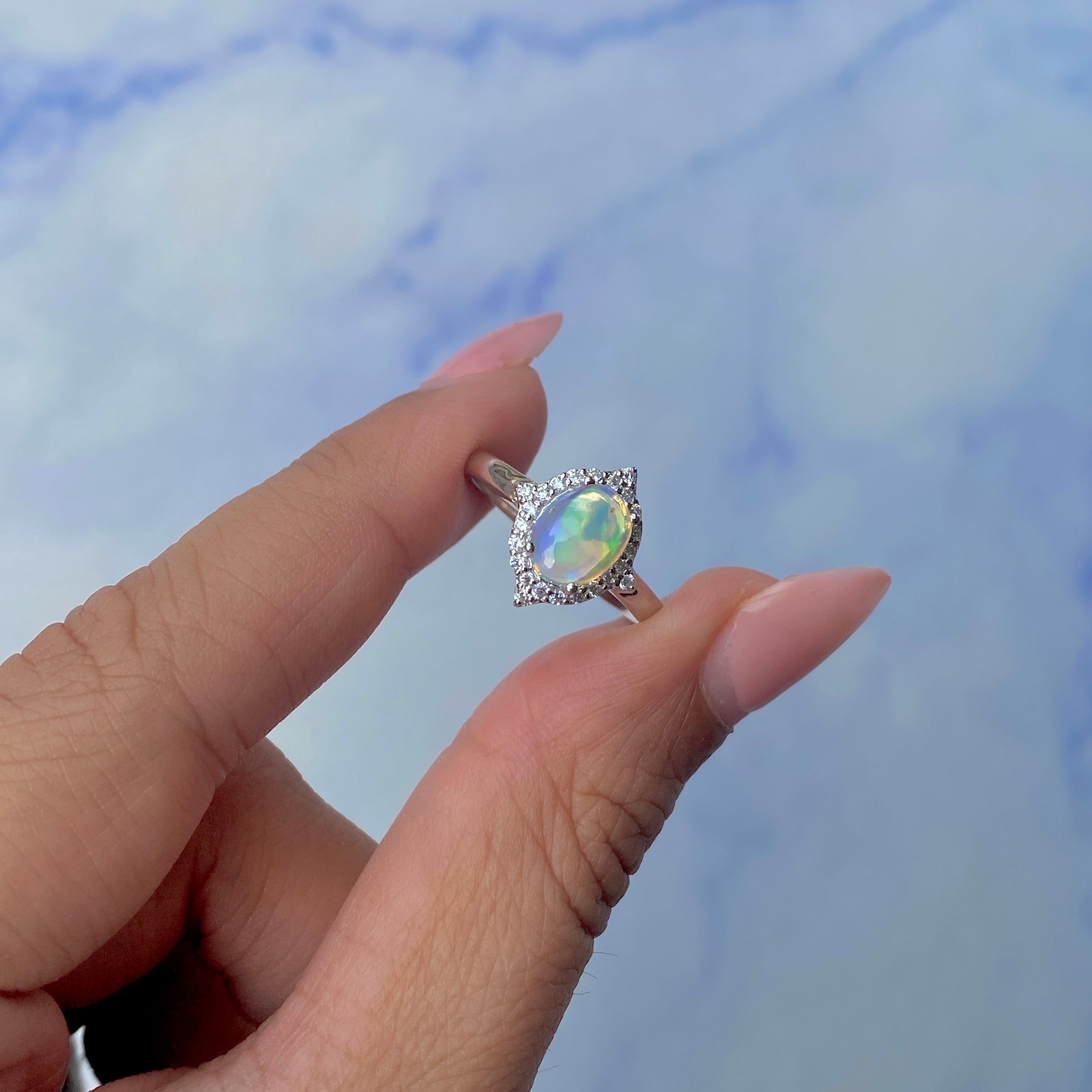 Opal Ring-(OPL-SR-1745.)