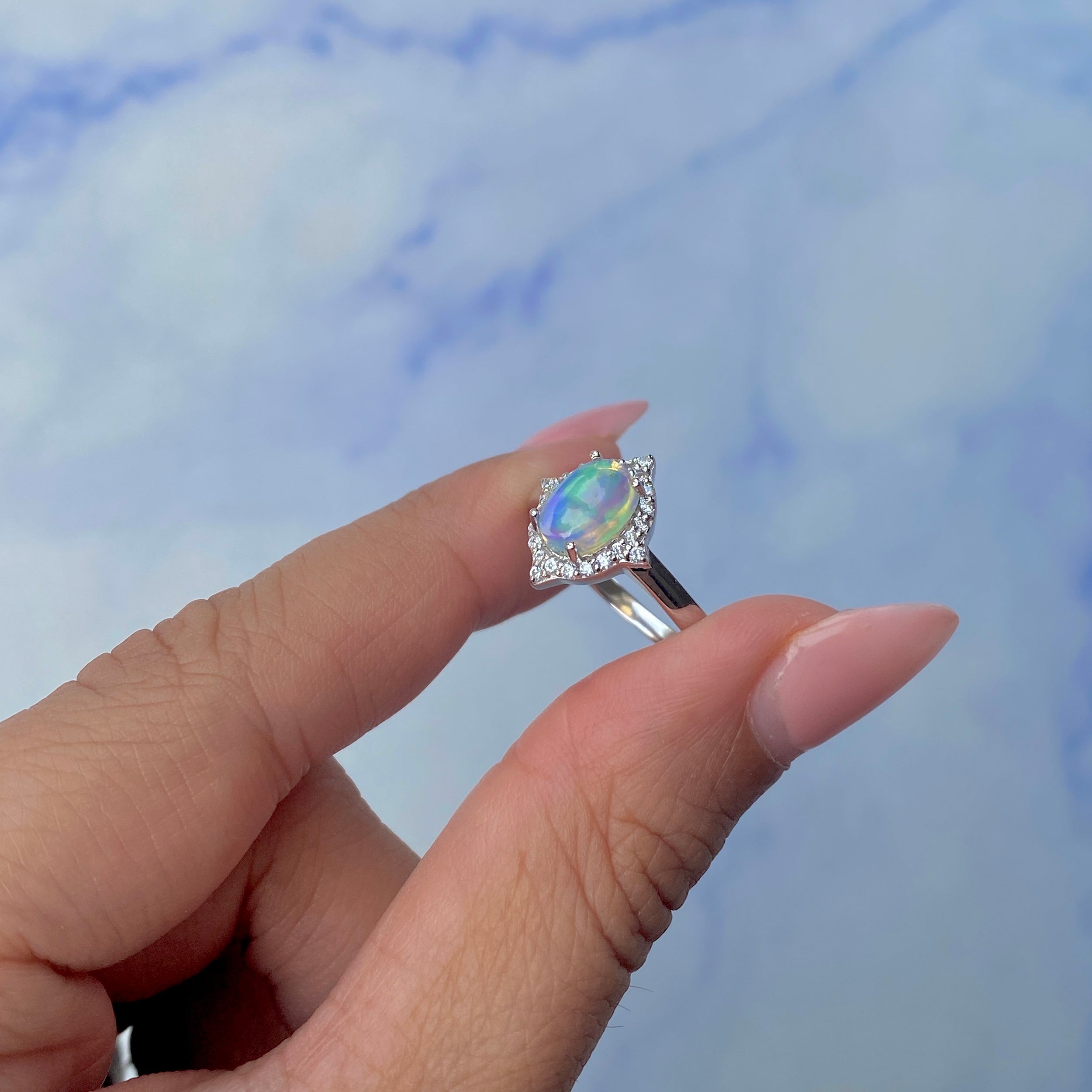 Opal Ring-(OPL-SR-1745.)