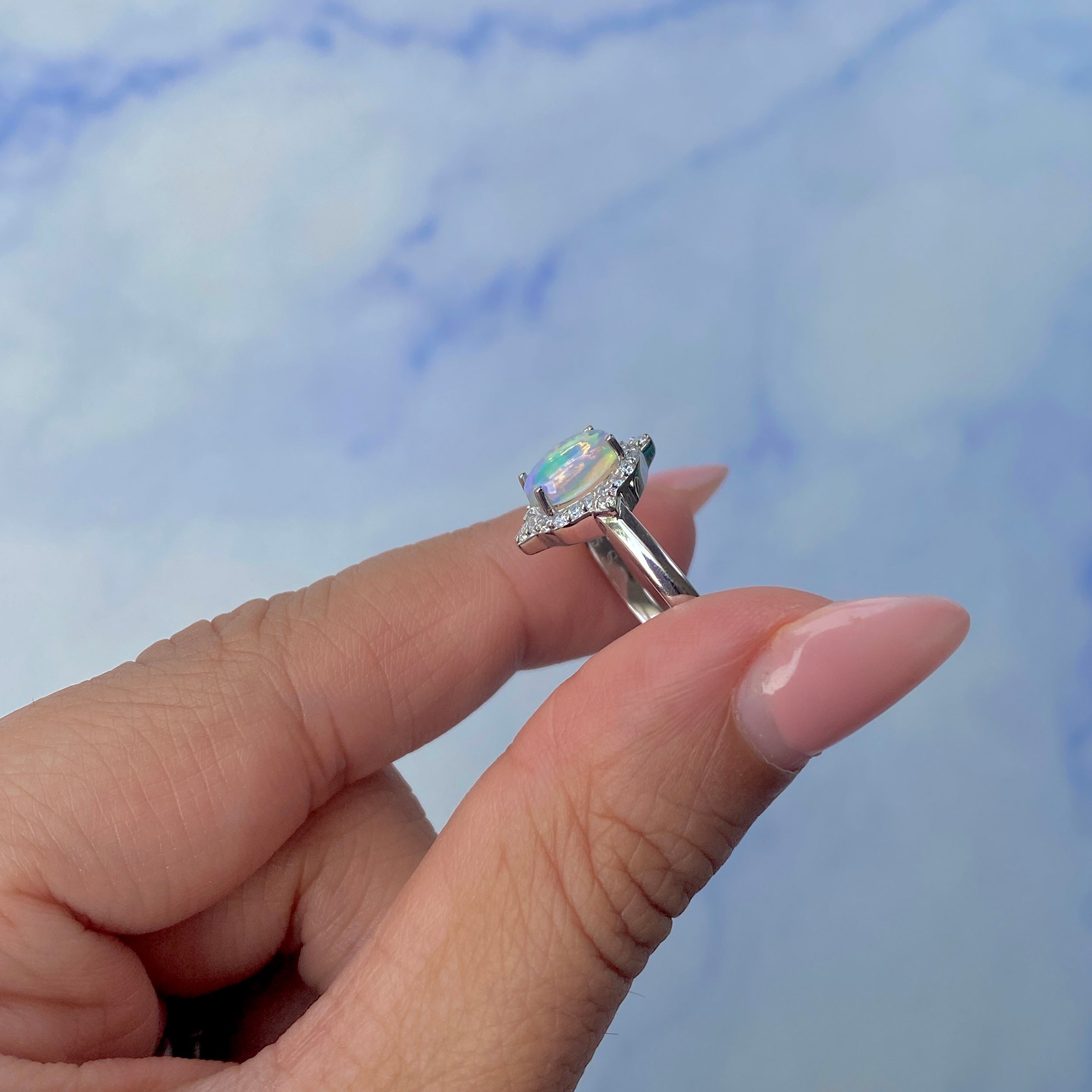Opal Ring-(OPL-SR-1745.)