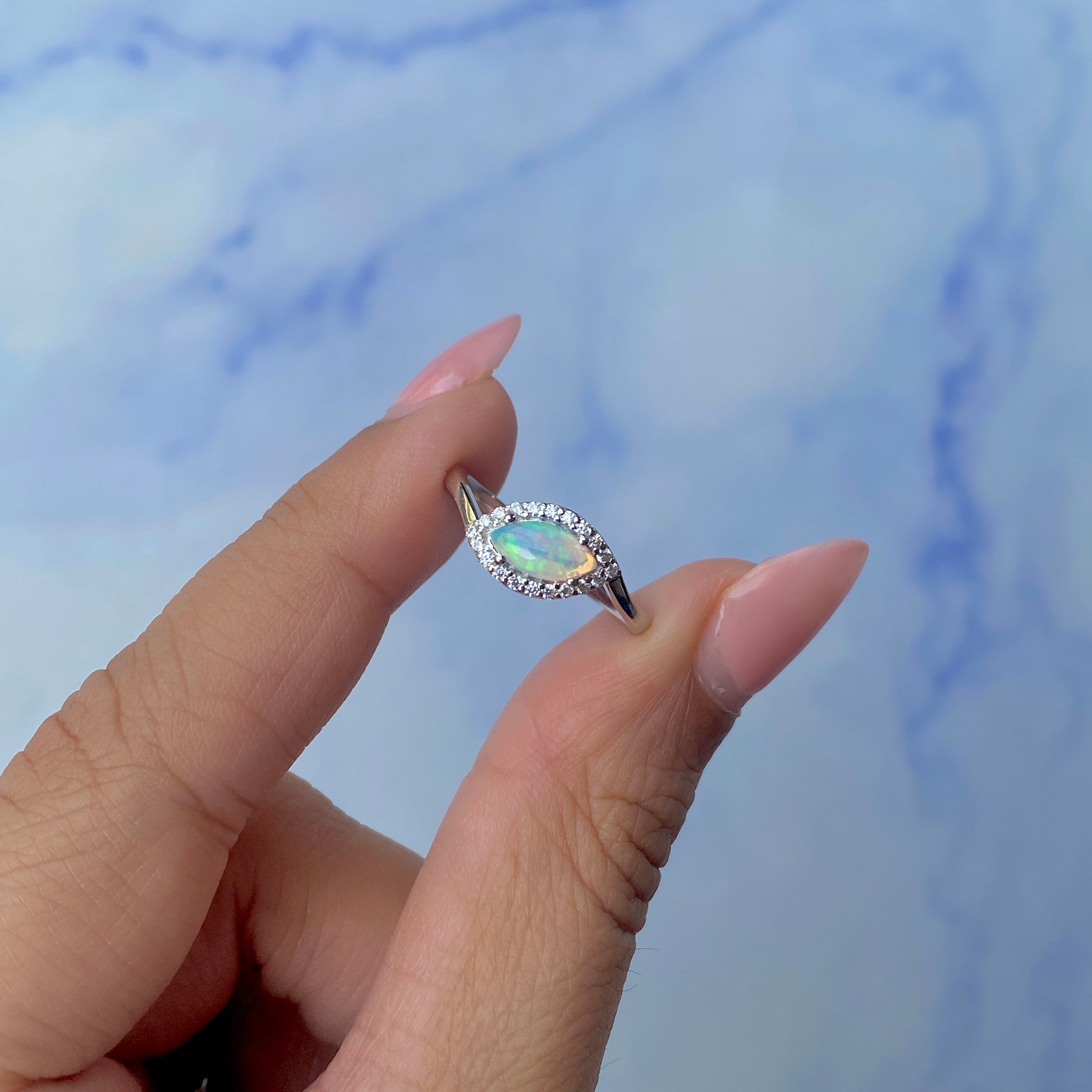 Opal Ring-(OPL-SR-1755.)