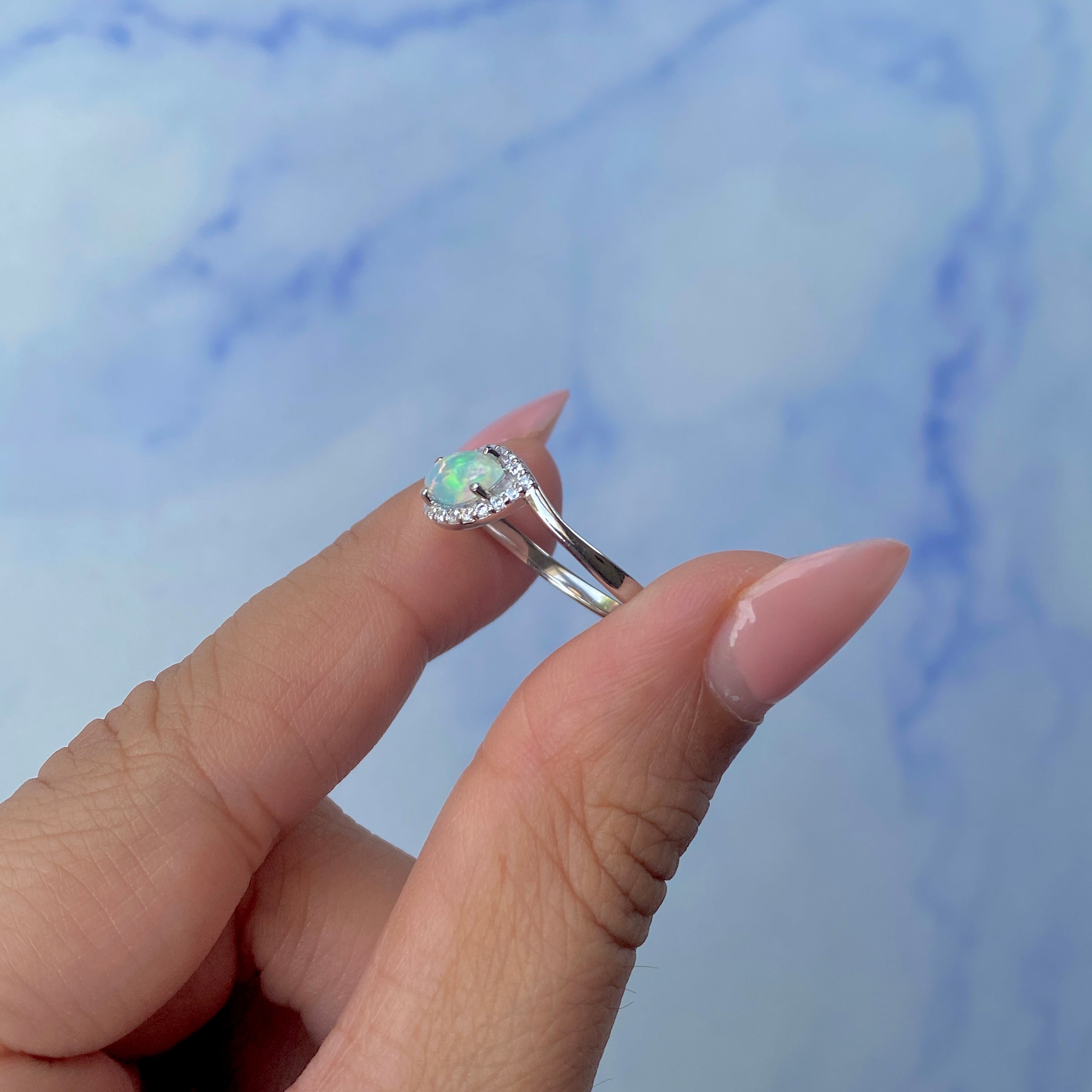 Opal Ring-(OPL-SR-1755.)