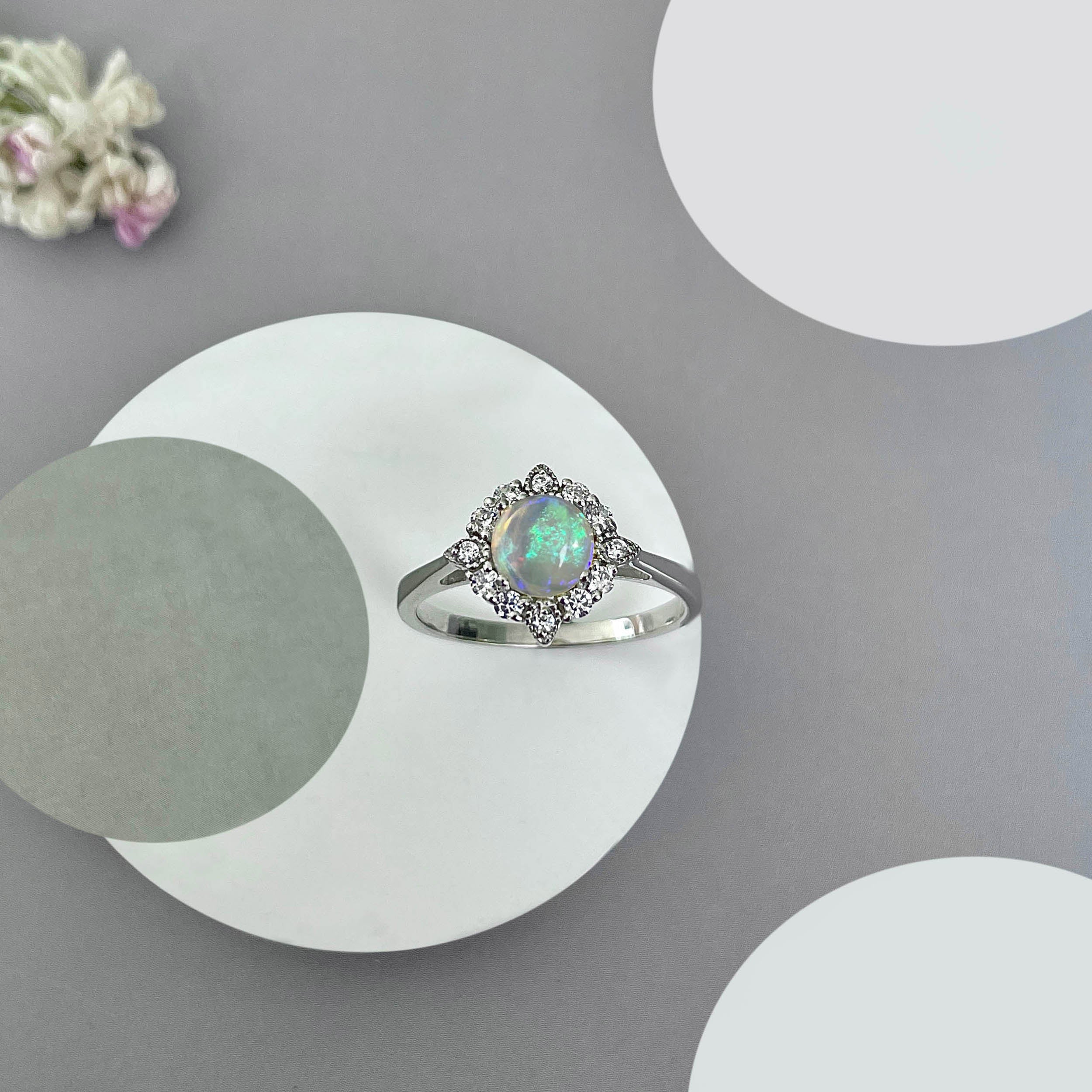Opal Ring-(OPL-SR-1784.)