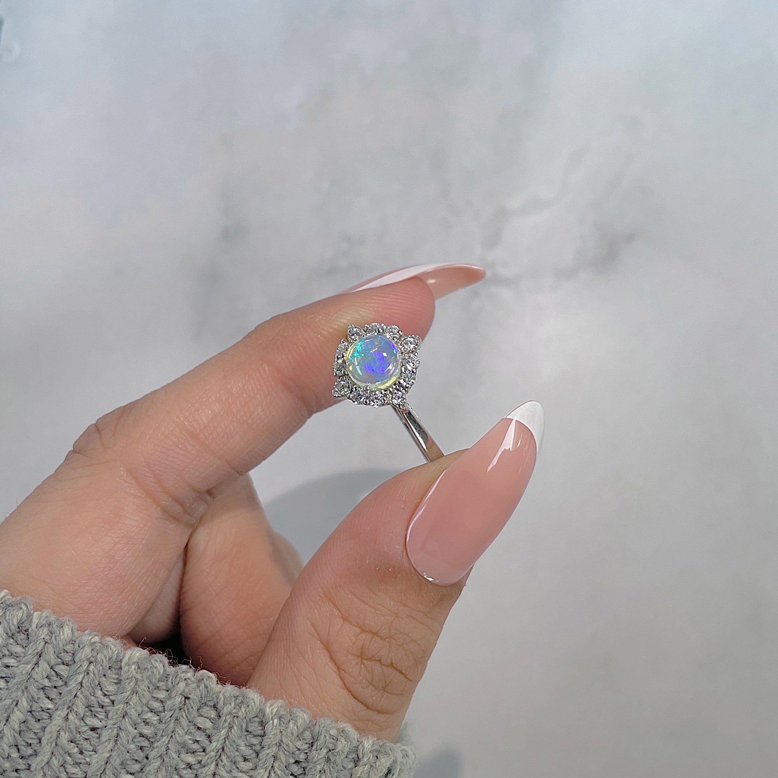 Opal Ring-(OPL-SR-1784.)