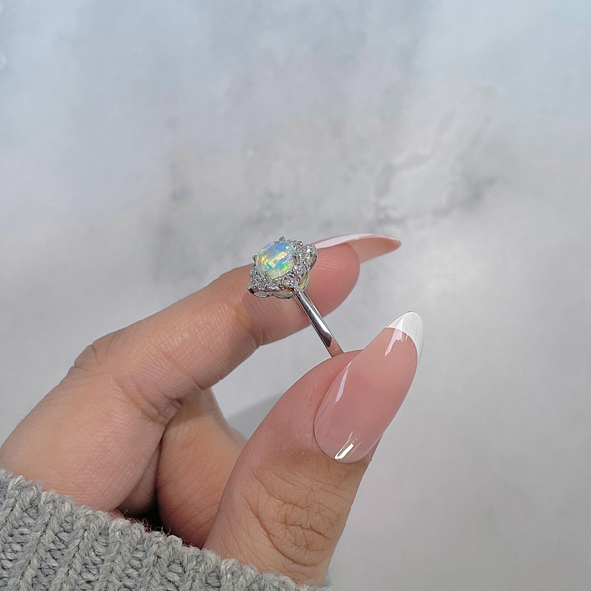 Opal Ring-(OPL-SR-1784.)
