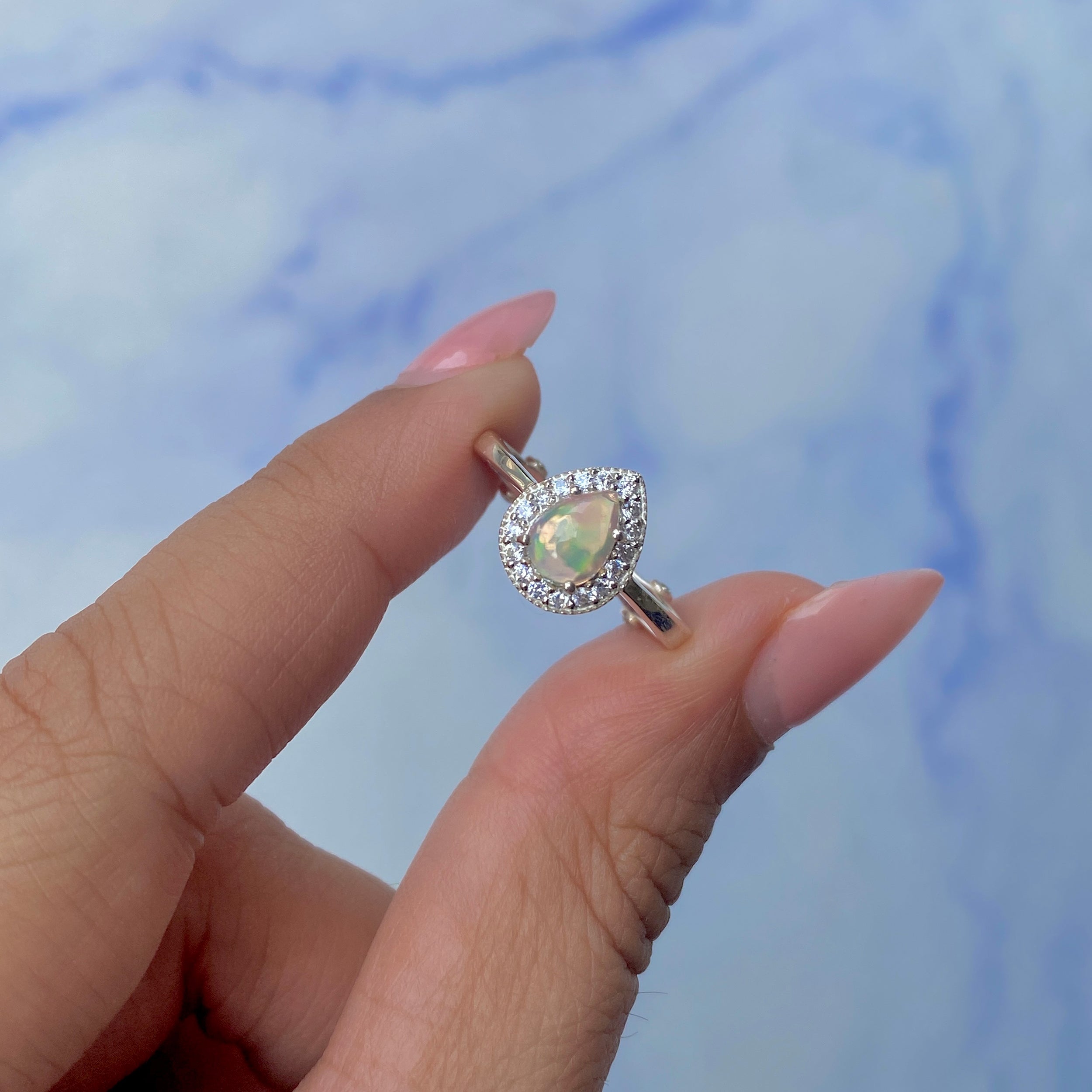 Opal Ring-(OPL-SR-1804.)