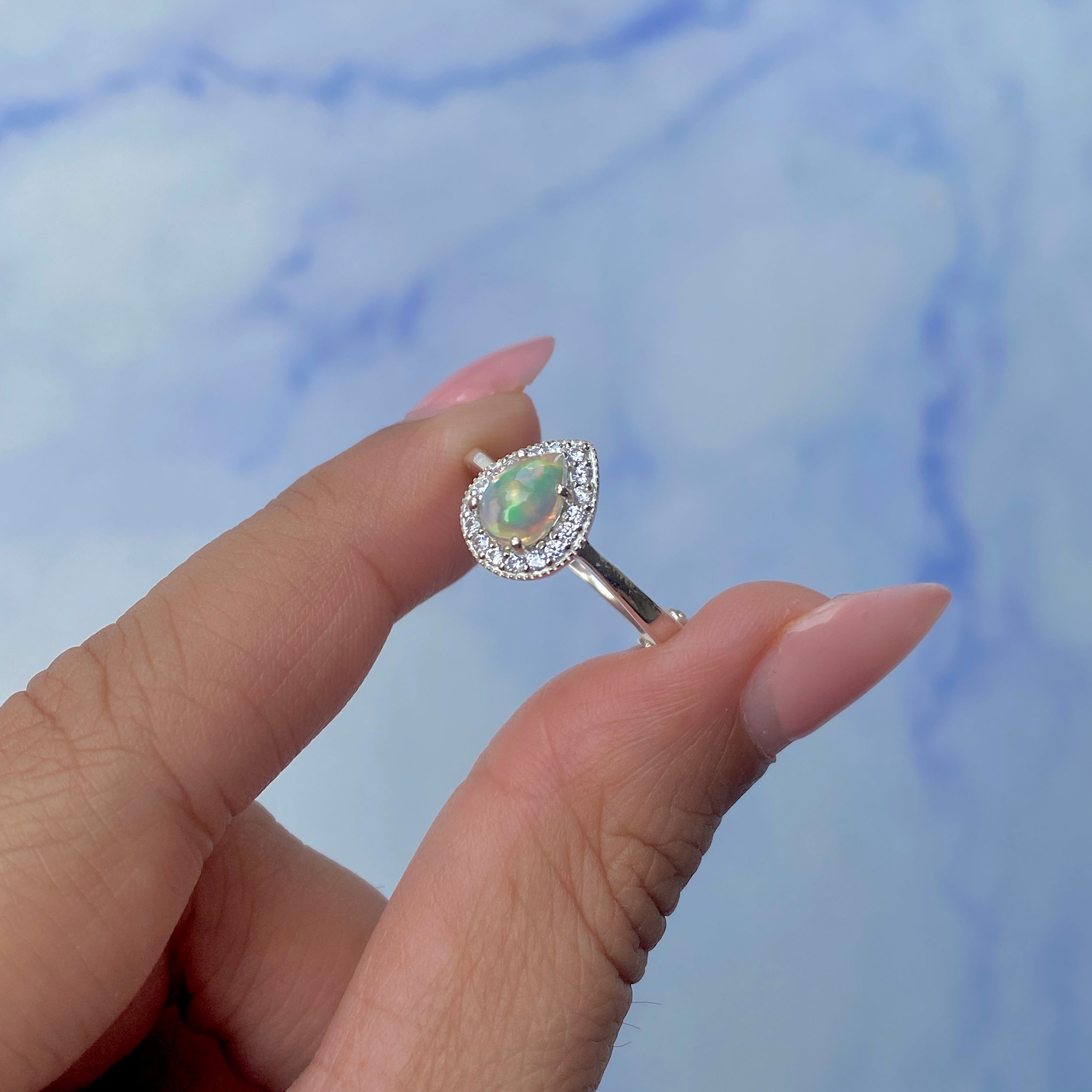 Opal Ring-(OPL-SR-1804.)