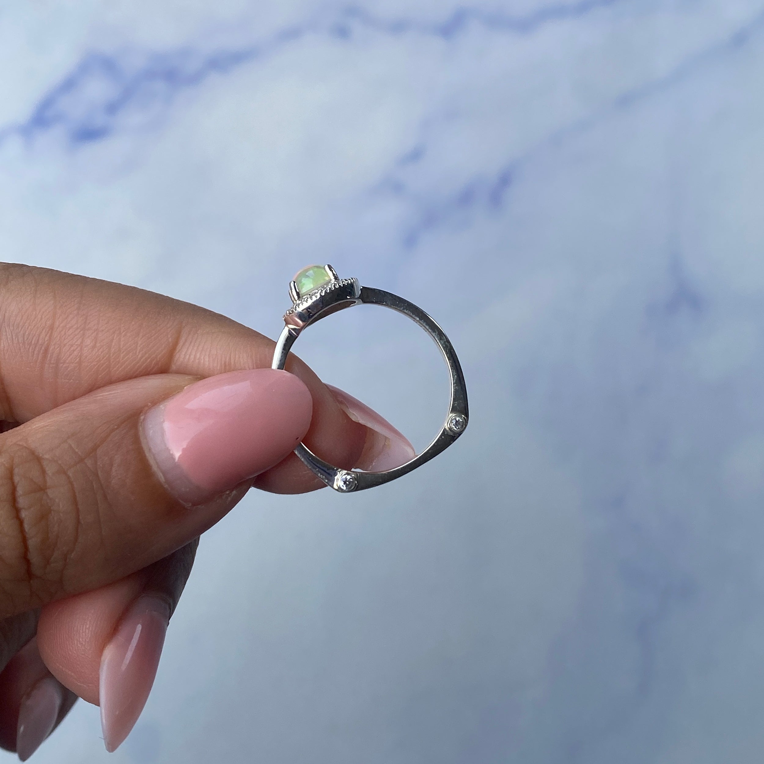Opal Ring-(OPL-SR-1804.)