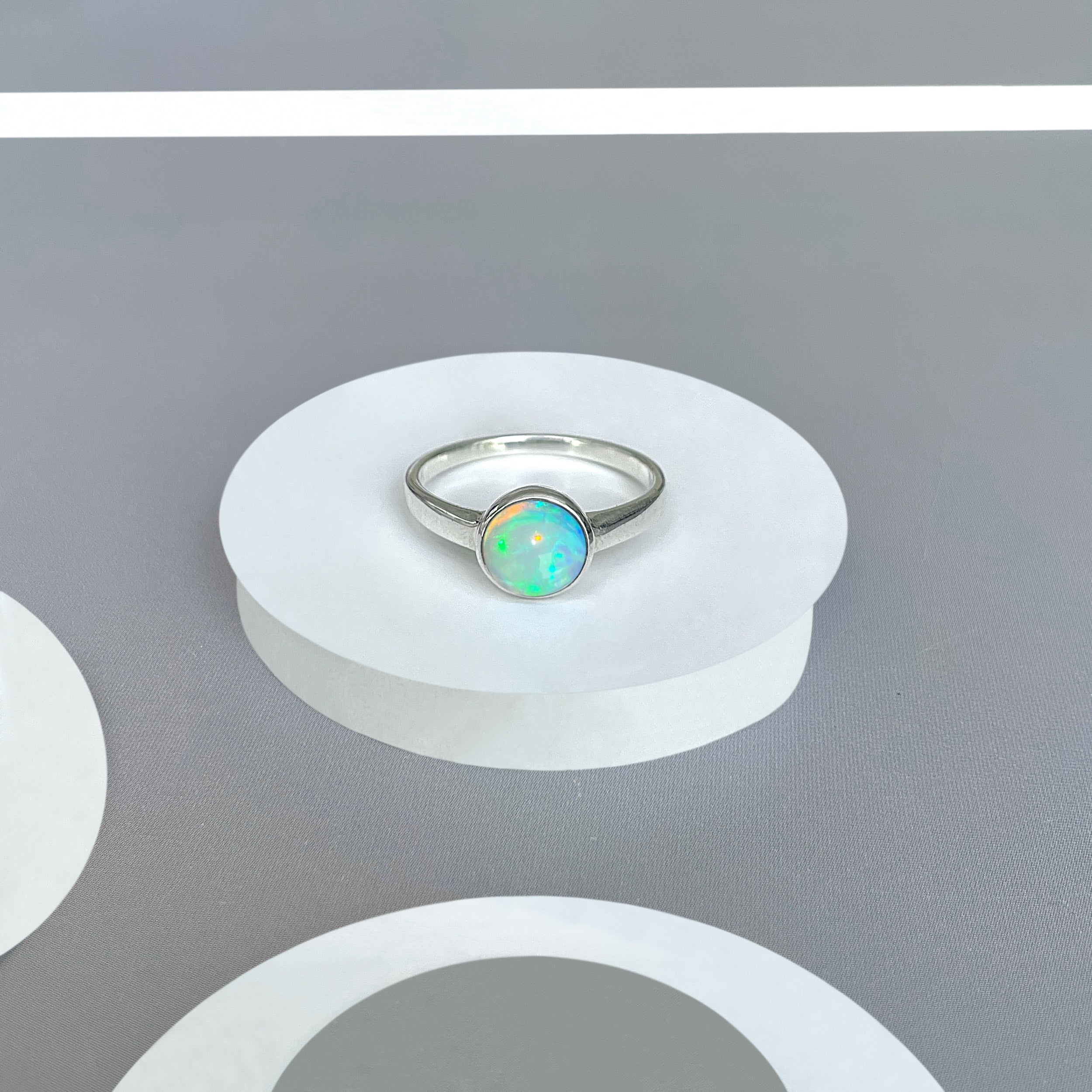 Opal Ring-(OPL-SR-1821.)