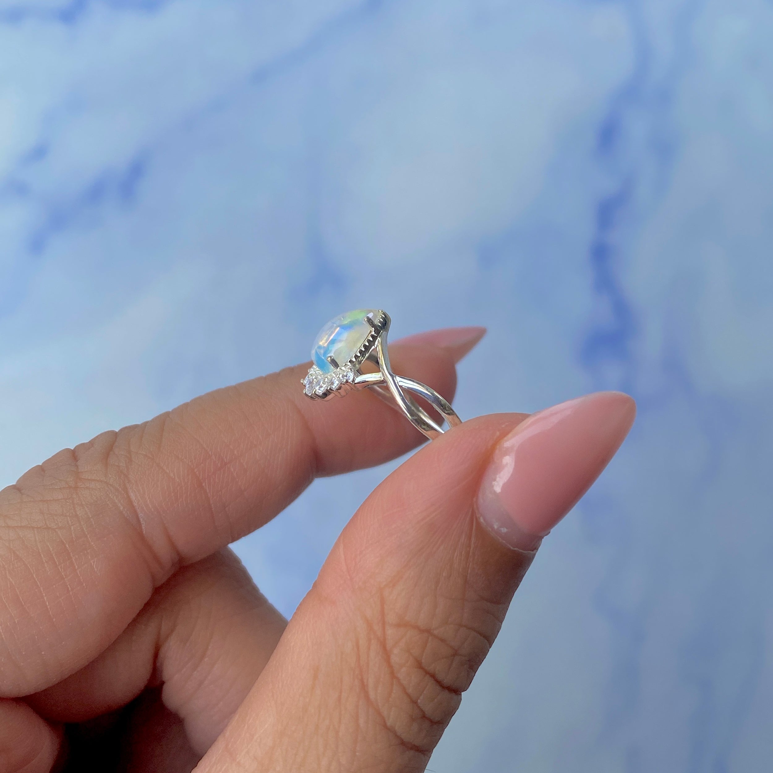 Opal Ring-(OPL-SR-1930.)