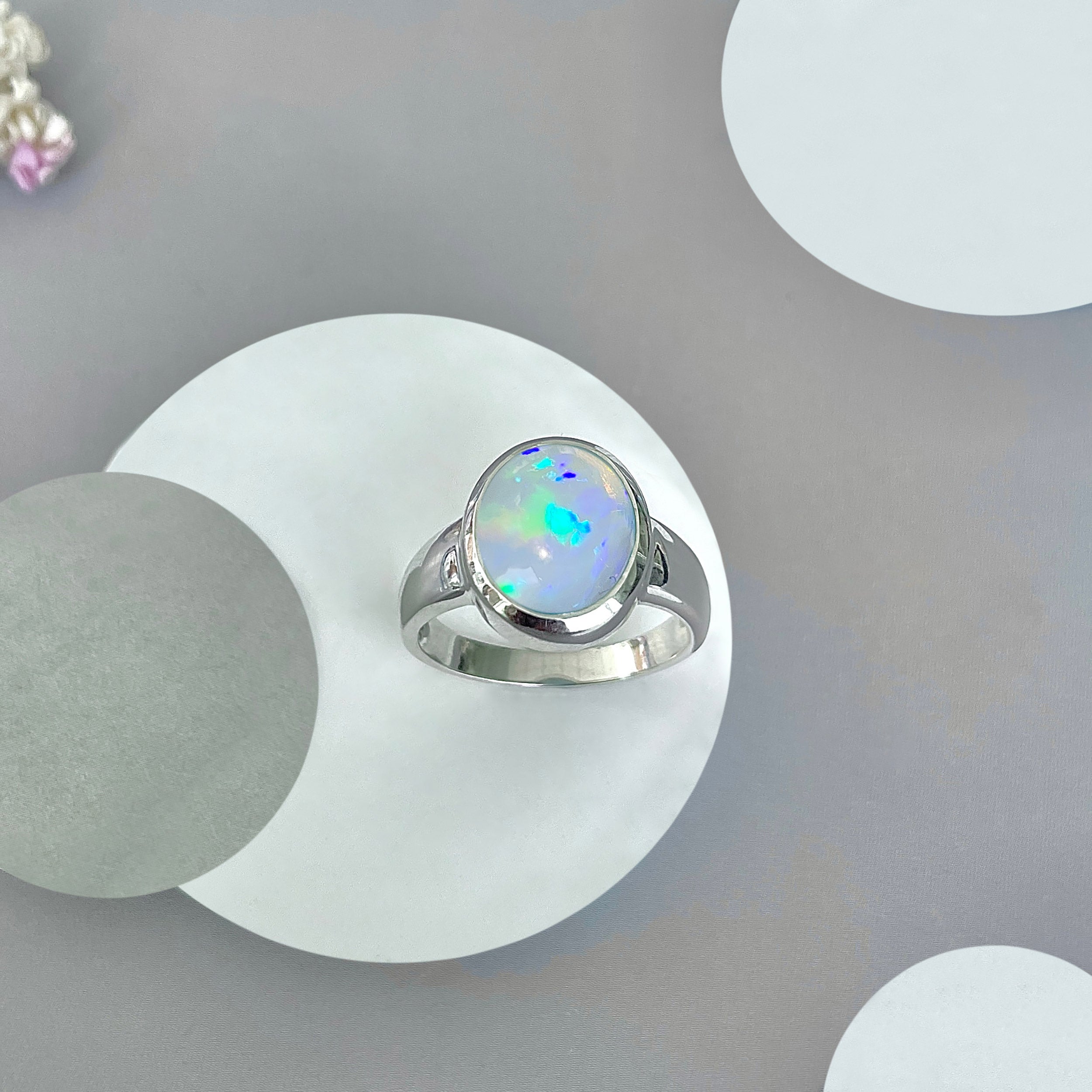 Opal Ring-(OPL-SR-2132.)
