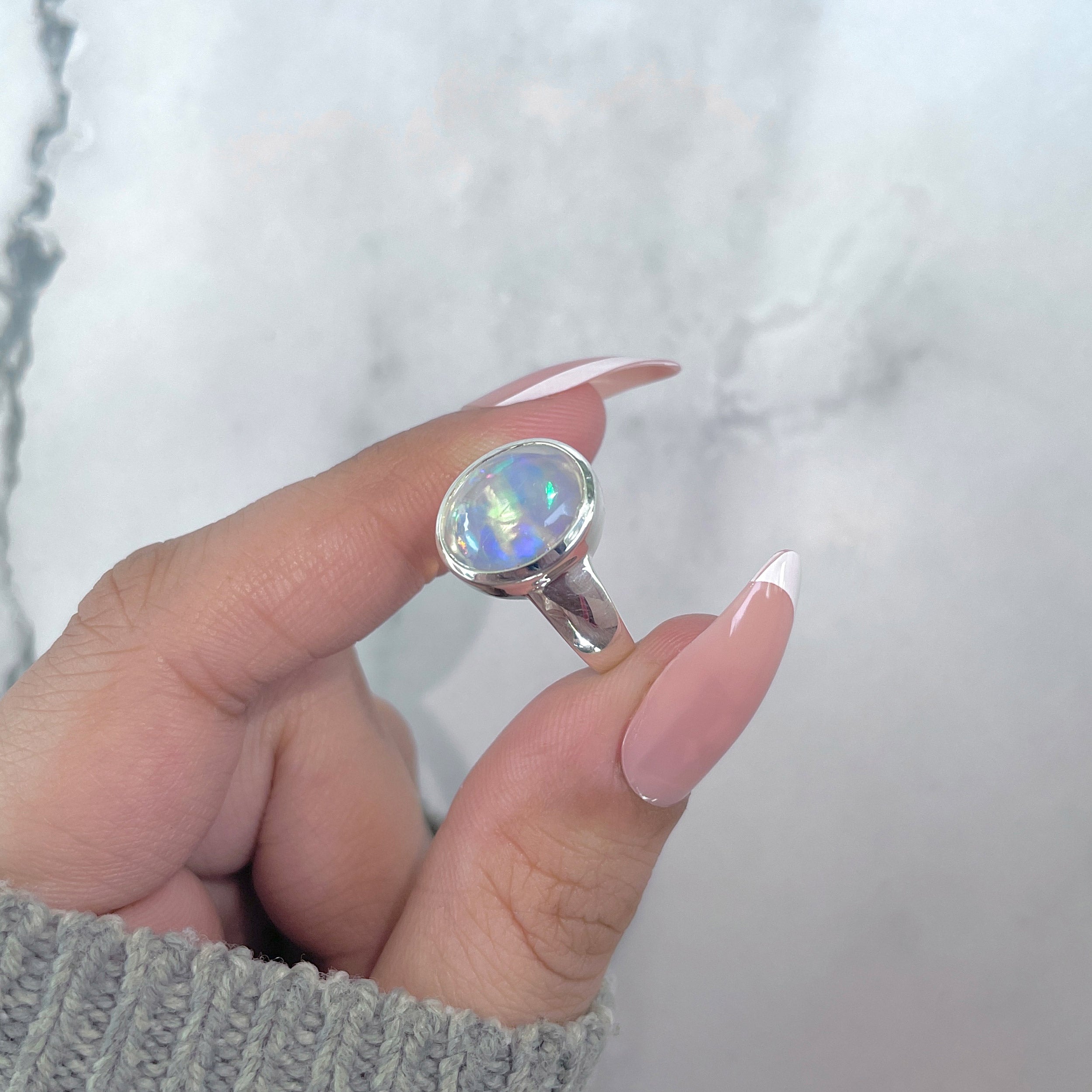 Opal Ring-(OPL-SR-2132.)