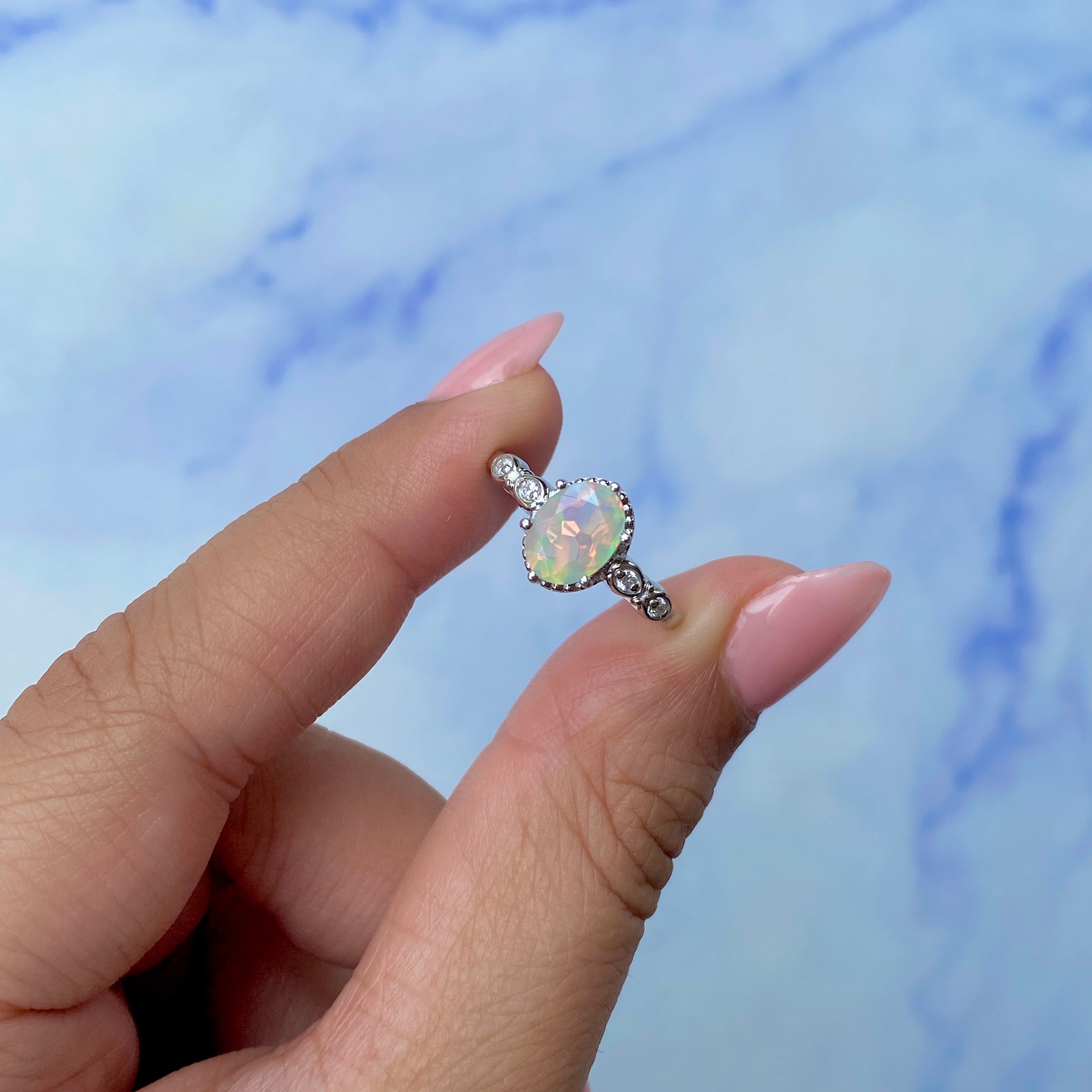 Opal Ring-(OPL-SR-2182.)