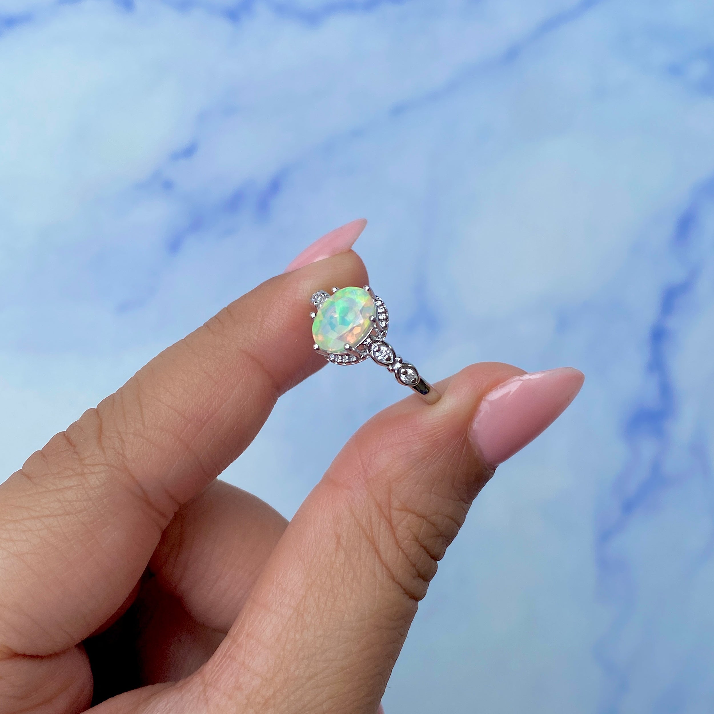 Opal Ring-(OPL-SR-2182.)