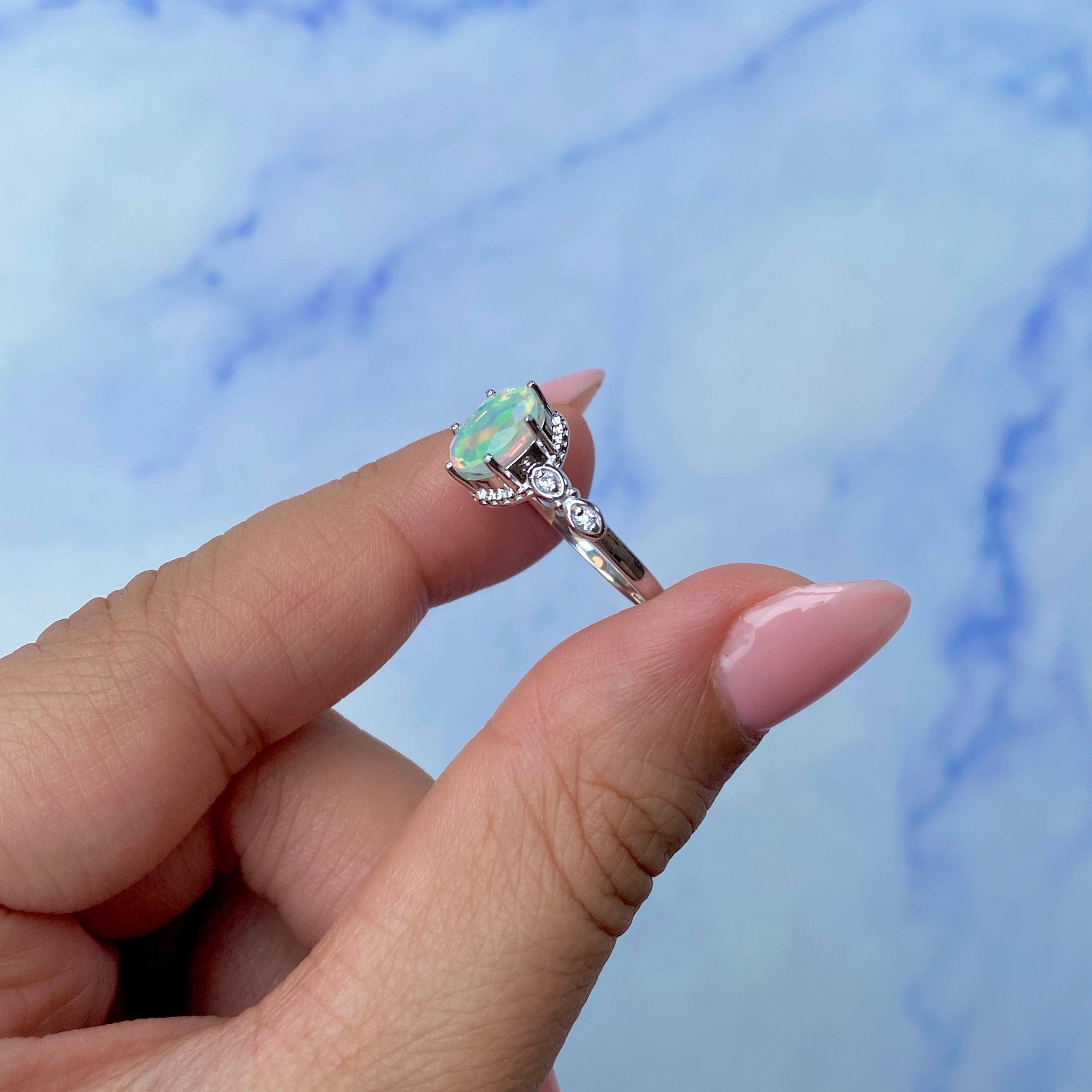 Opal Ring-(OPL-SR-2182.)