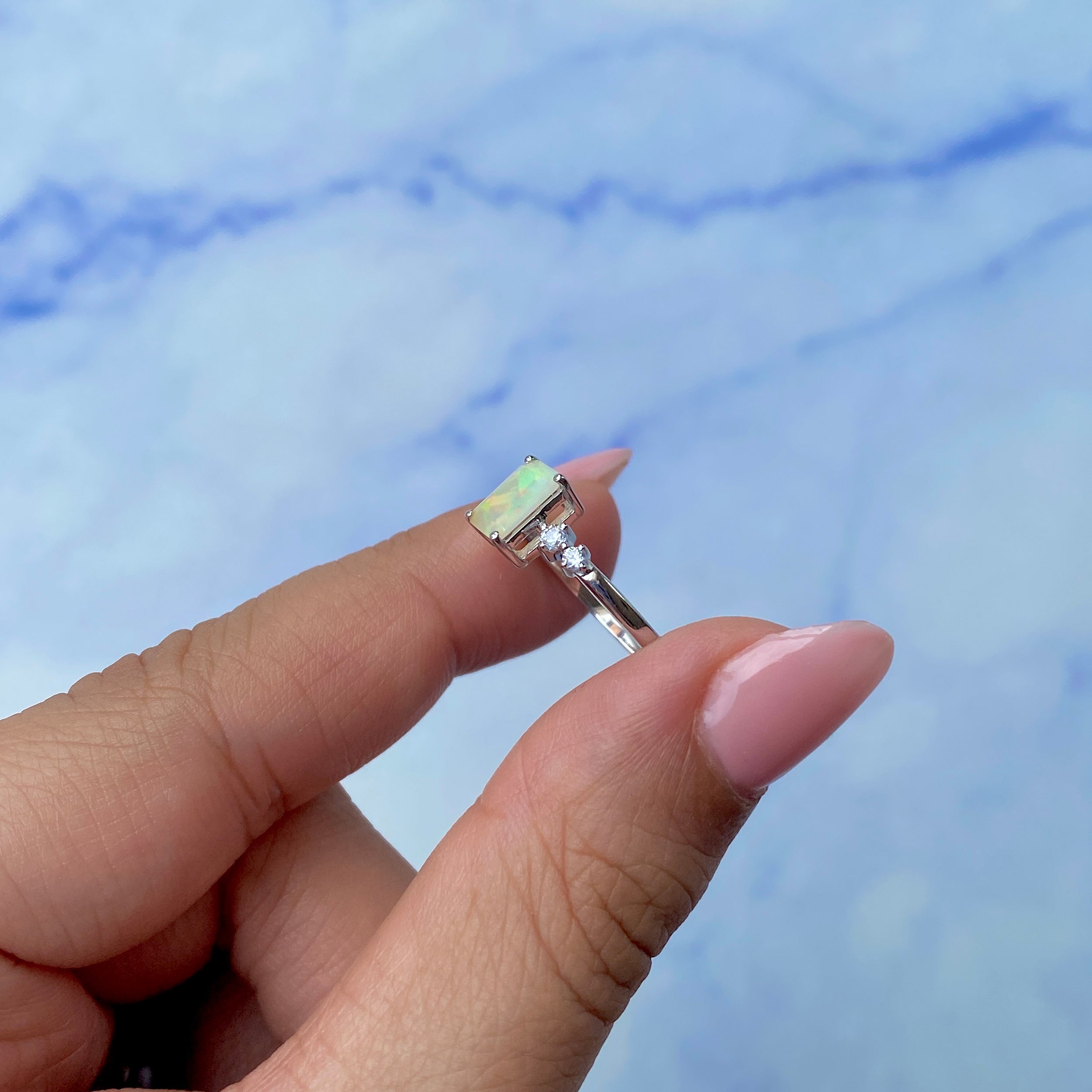 Opal Ring-(OPL-SR-2187.)