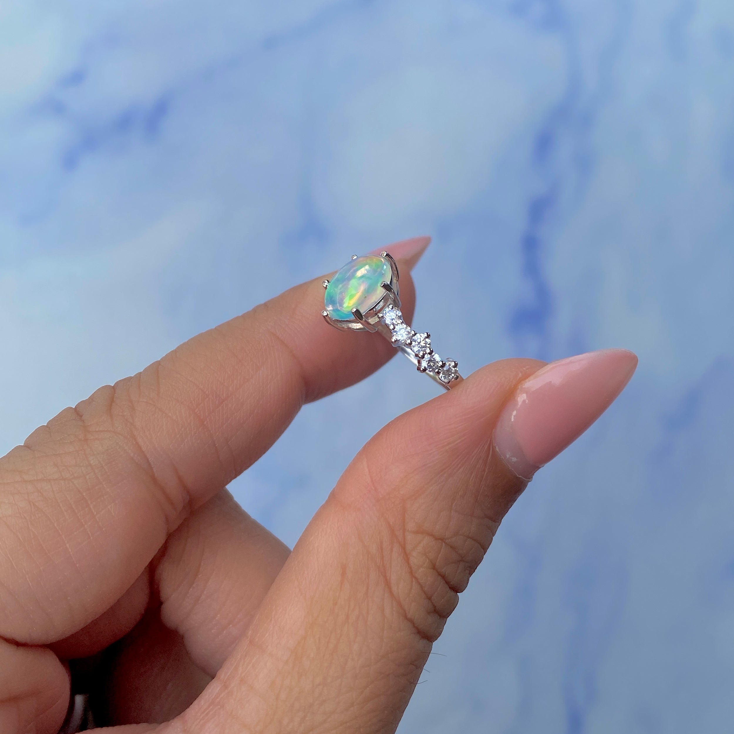 Opal Ring-(OPL-SR-2241.)