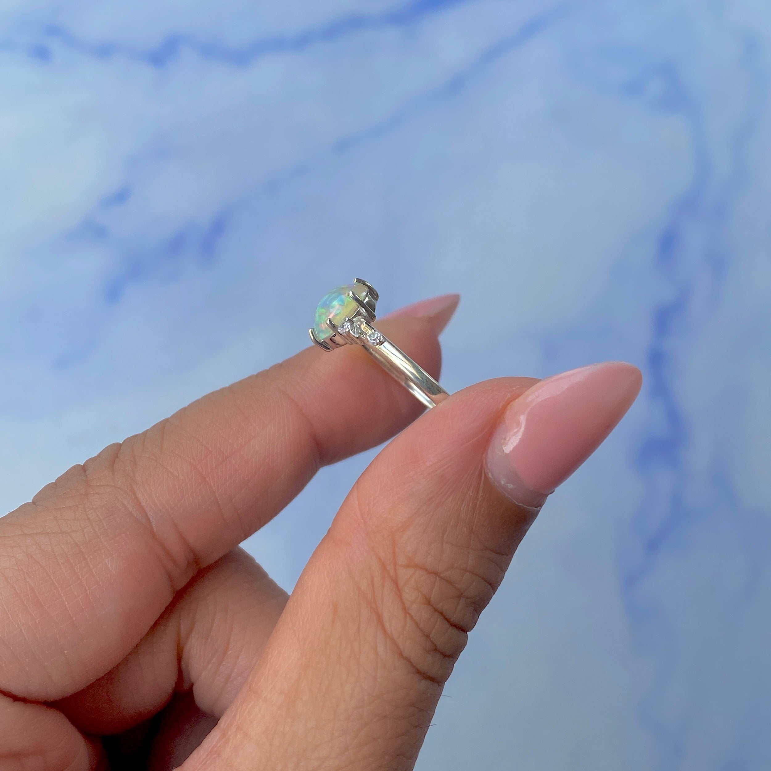 Opal Ring-(OPL-SR-2273.)