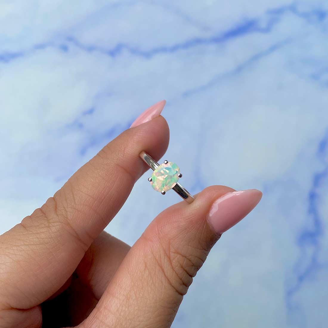 Opal Ring-(OPL-SR-249.)