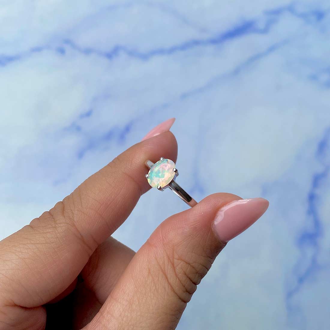 Opal Ring-(OPL-SR-249.)