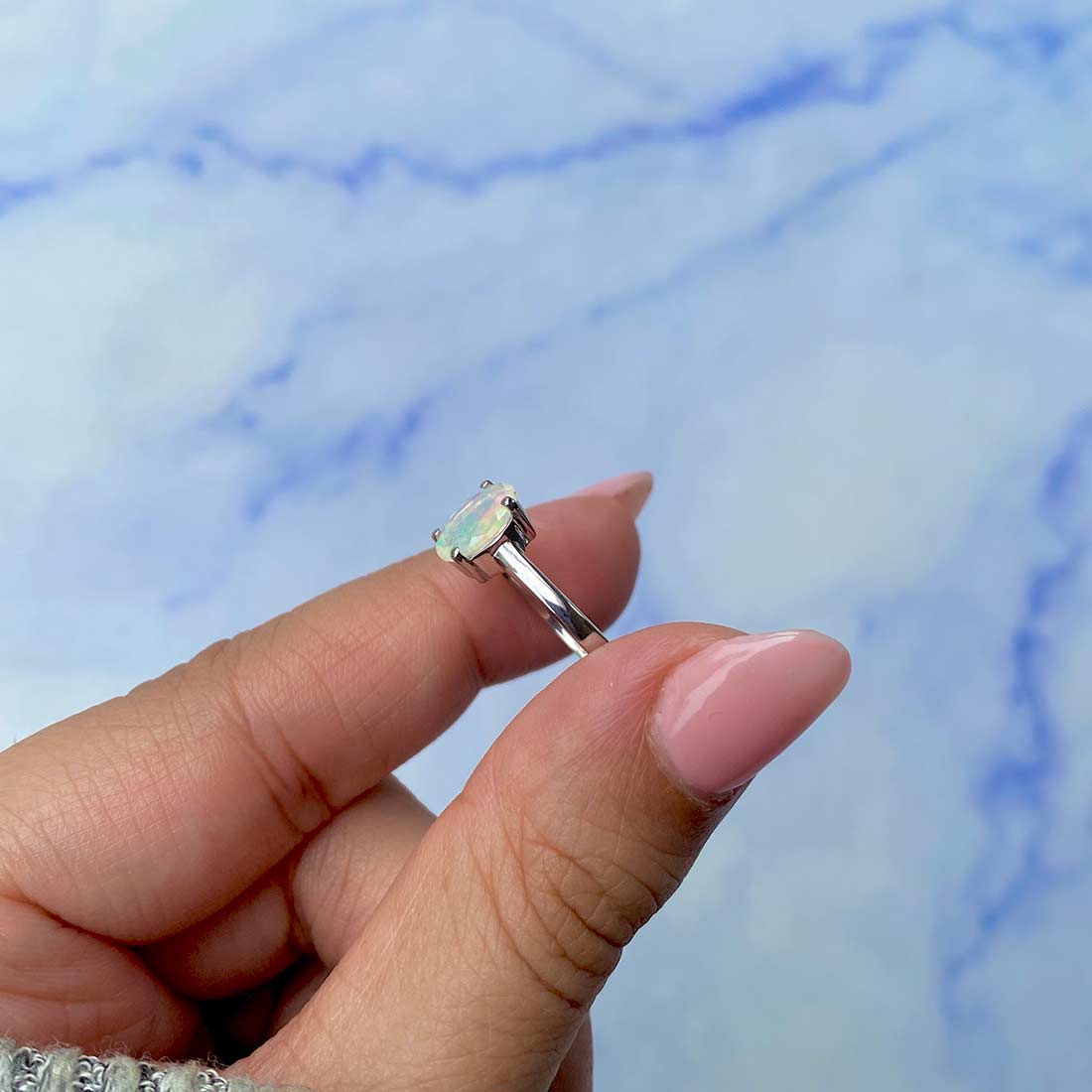 Opal Ring-(OPL-SR-249.)