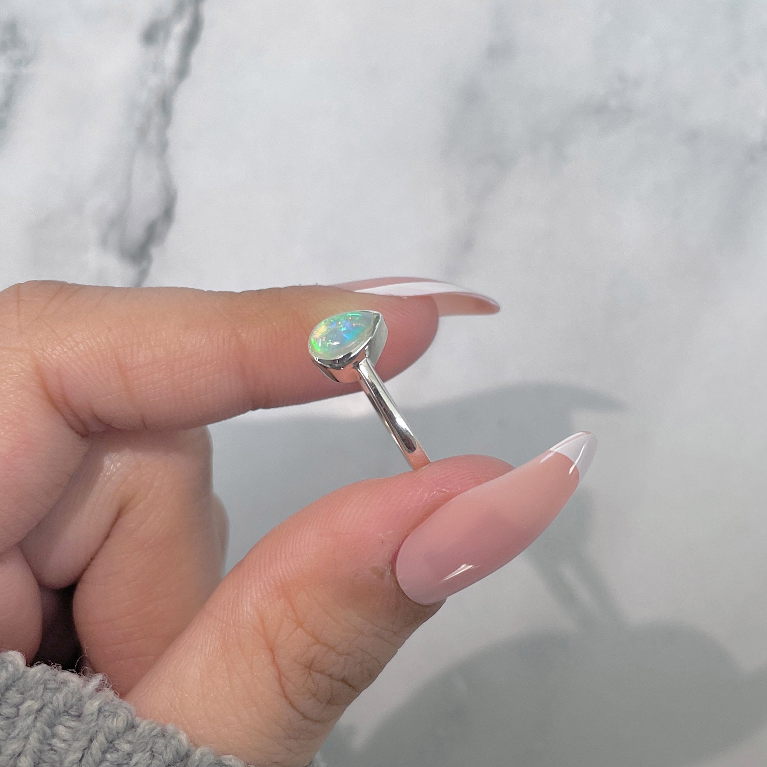 Opal Ring-(OPL-SR-2835.)