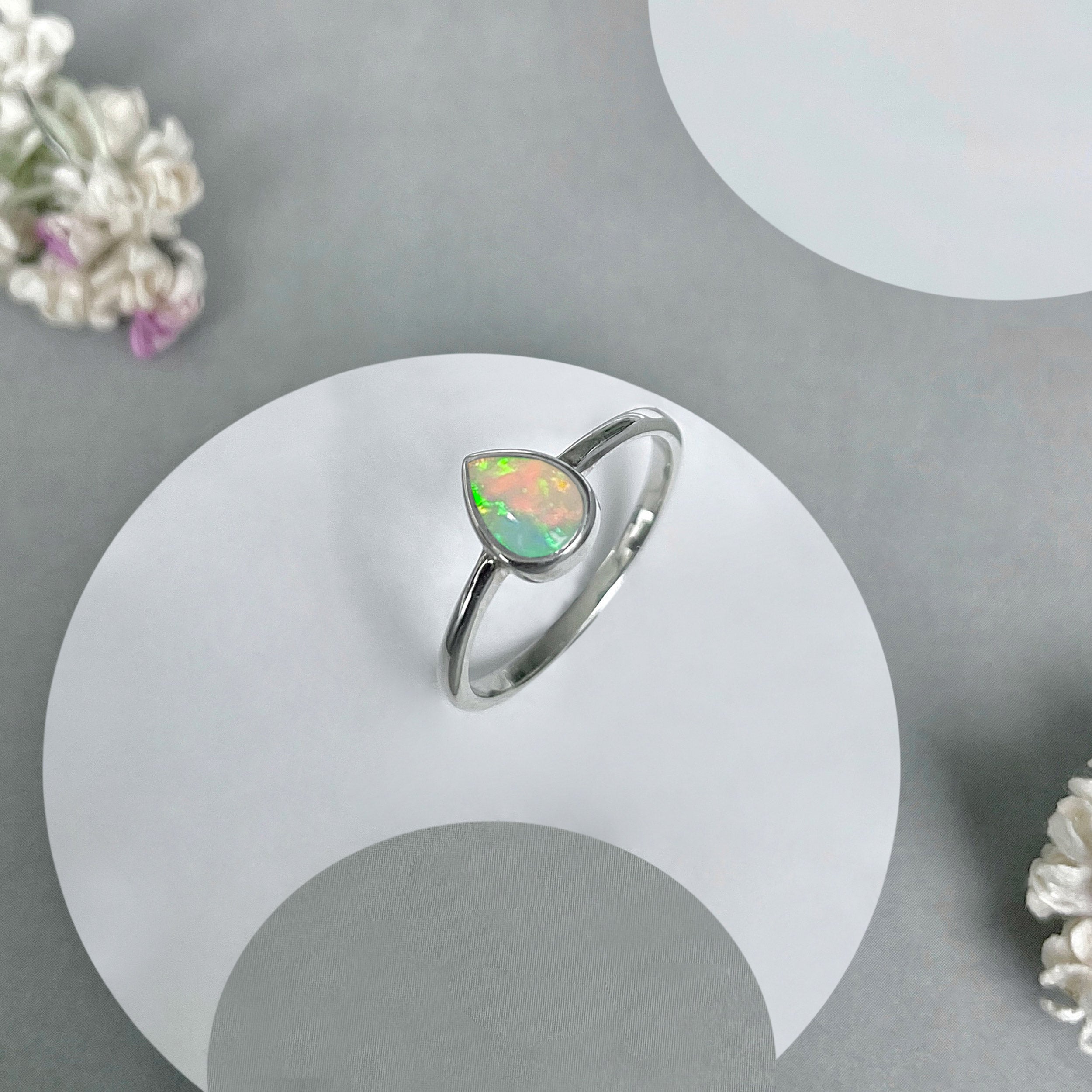 Opal Ring-(OPL-SR-2835.)