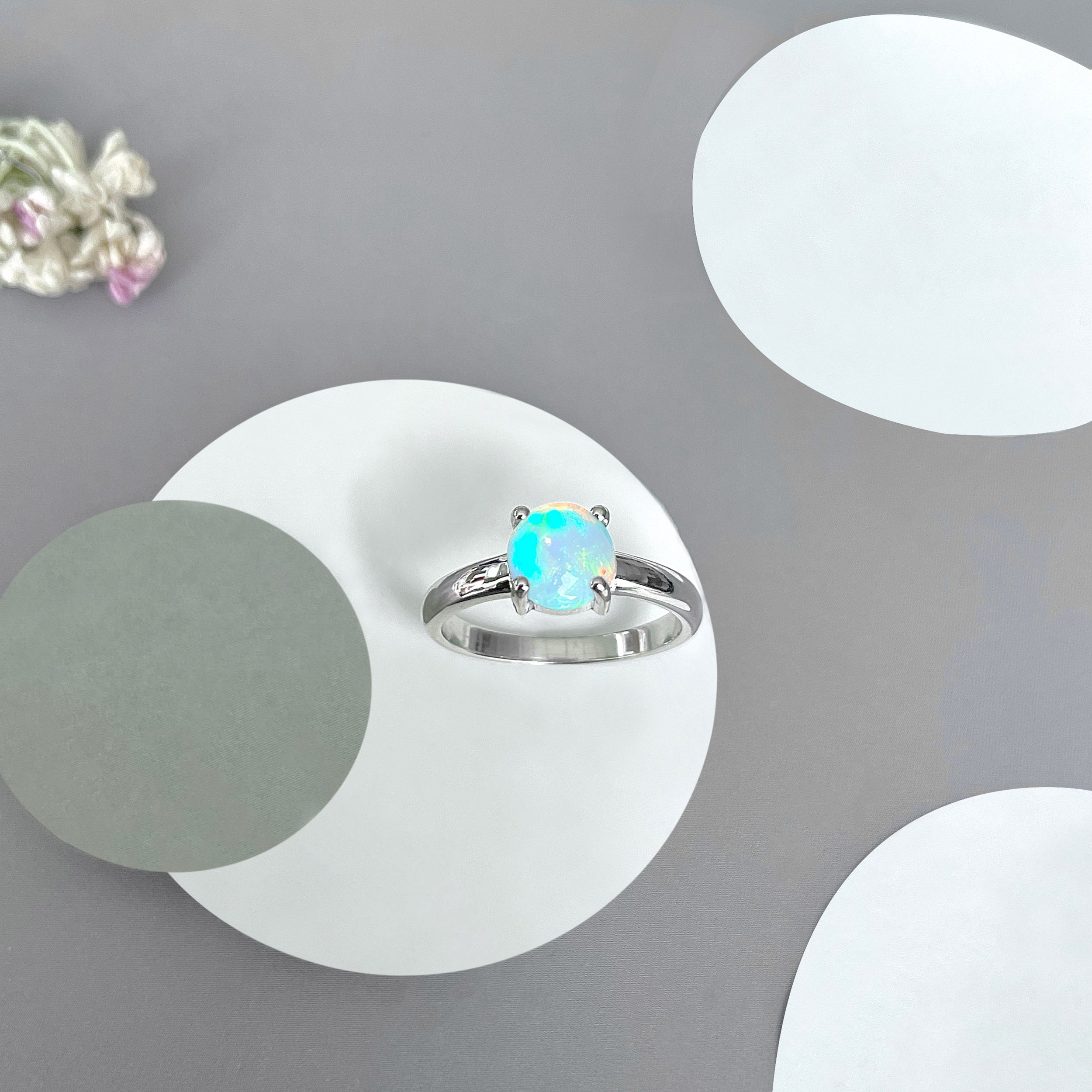 Opal Ring-(OPL-SR-3026.)