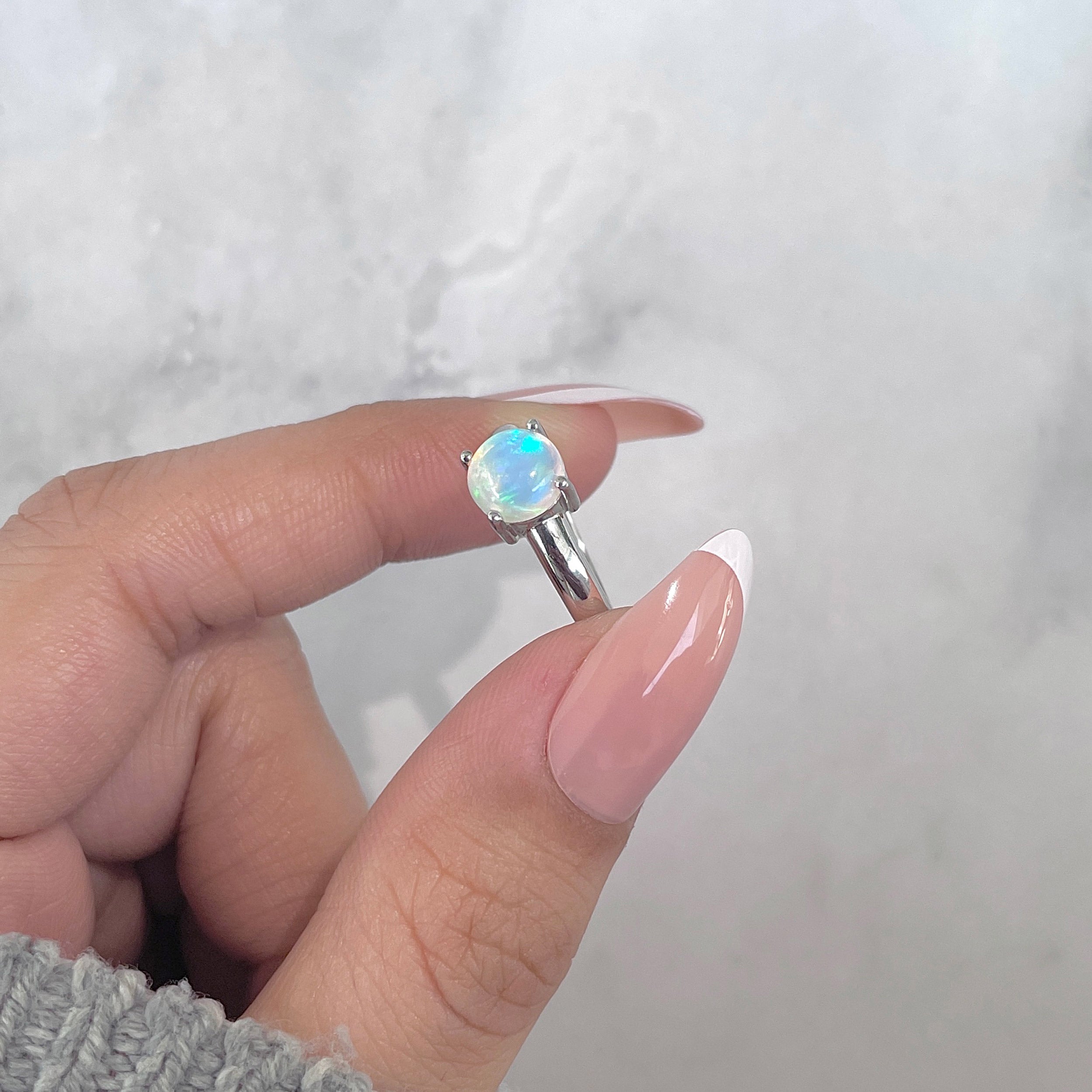 Opal Ring-(OPL-SR-3026.)
