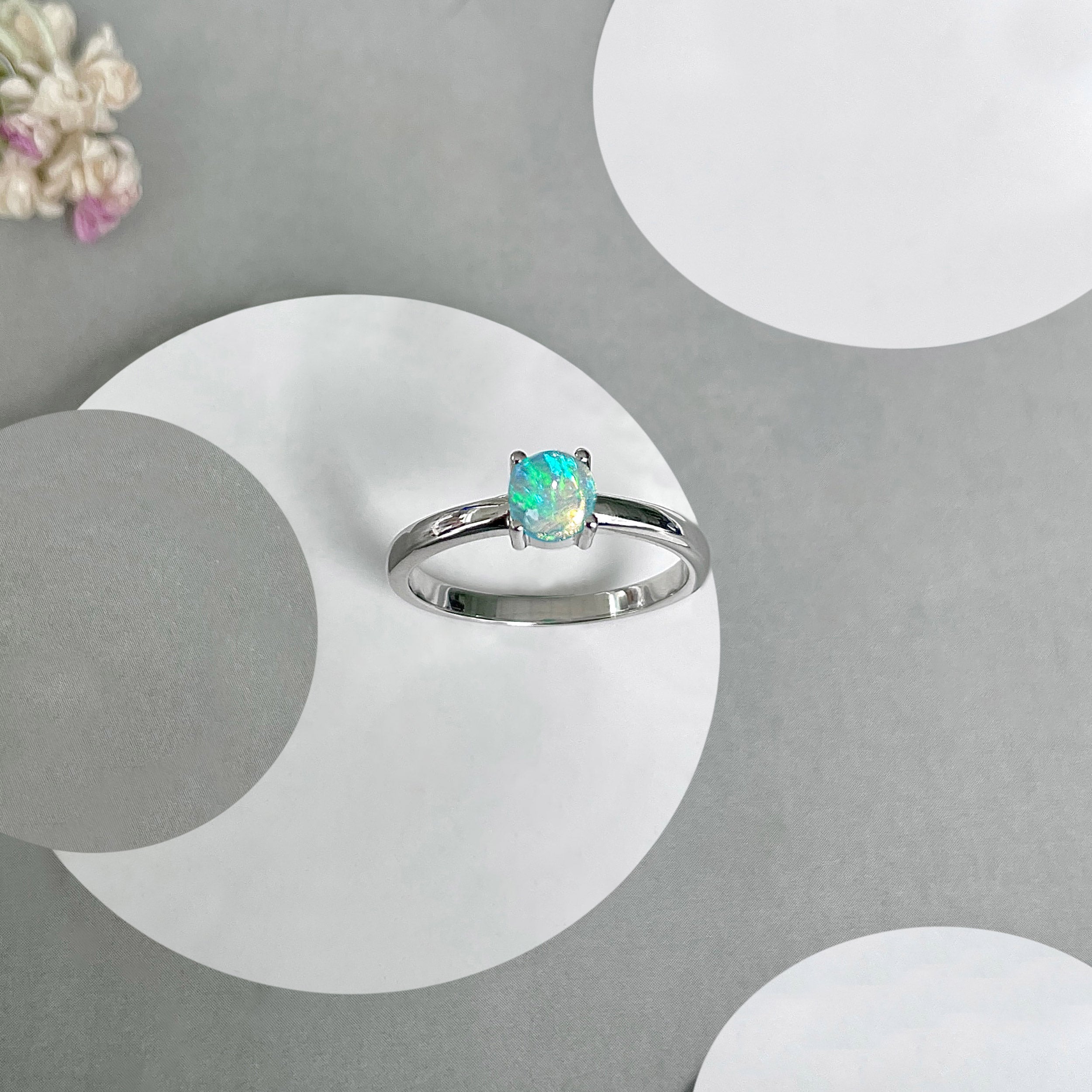 Opal Ring-(OPL-SR-3030.)