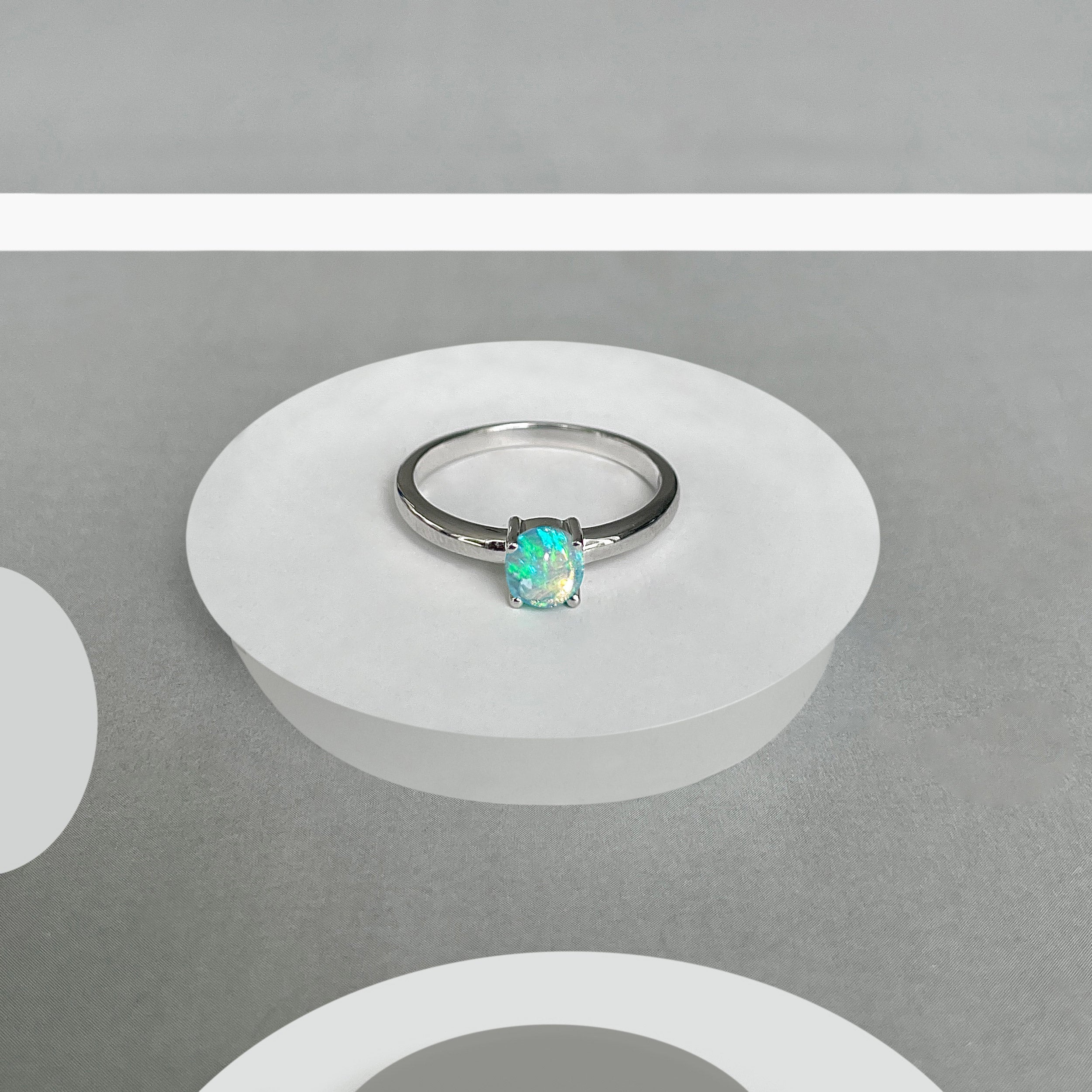 Opal Ring-(OPL-SR-3030.)