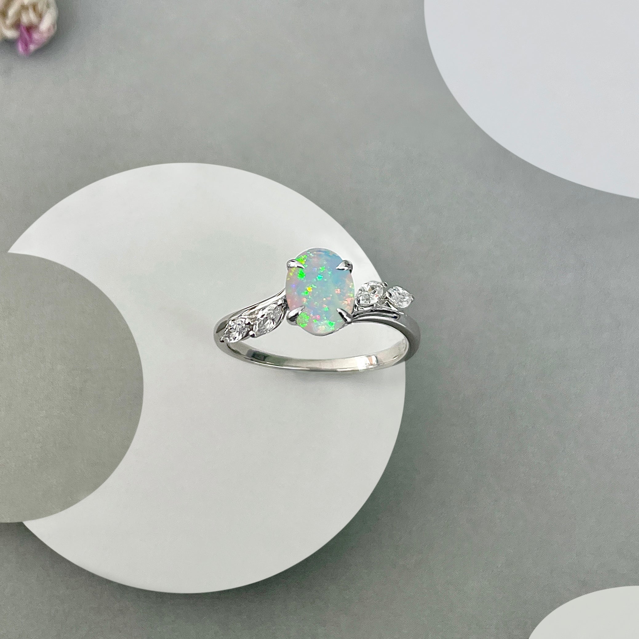 Opal Ring-(OPL-SR-3163.)