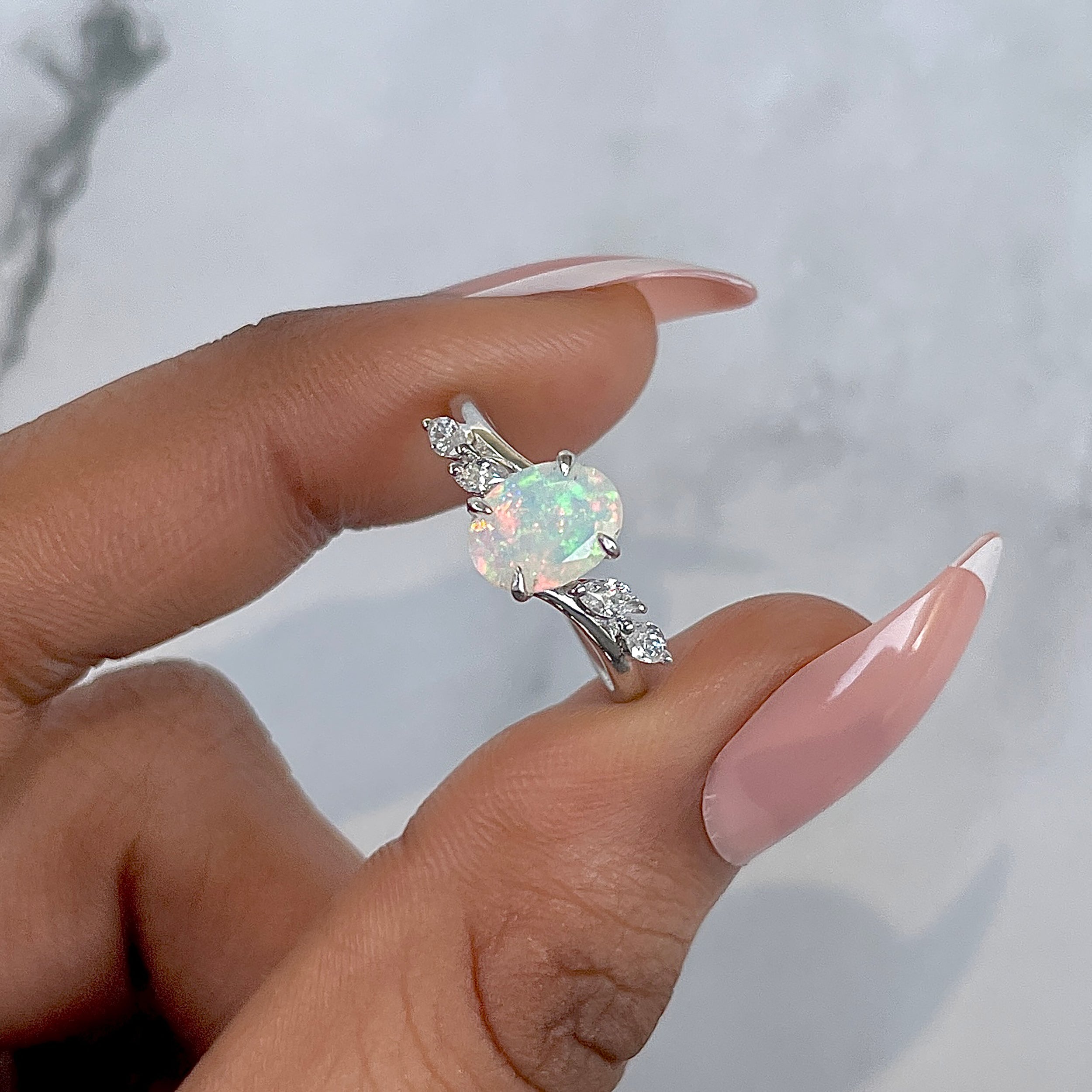 Opal Ring-(OPL-SR-3163.)