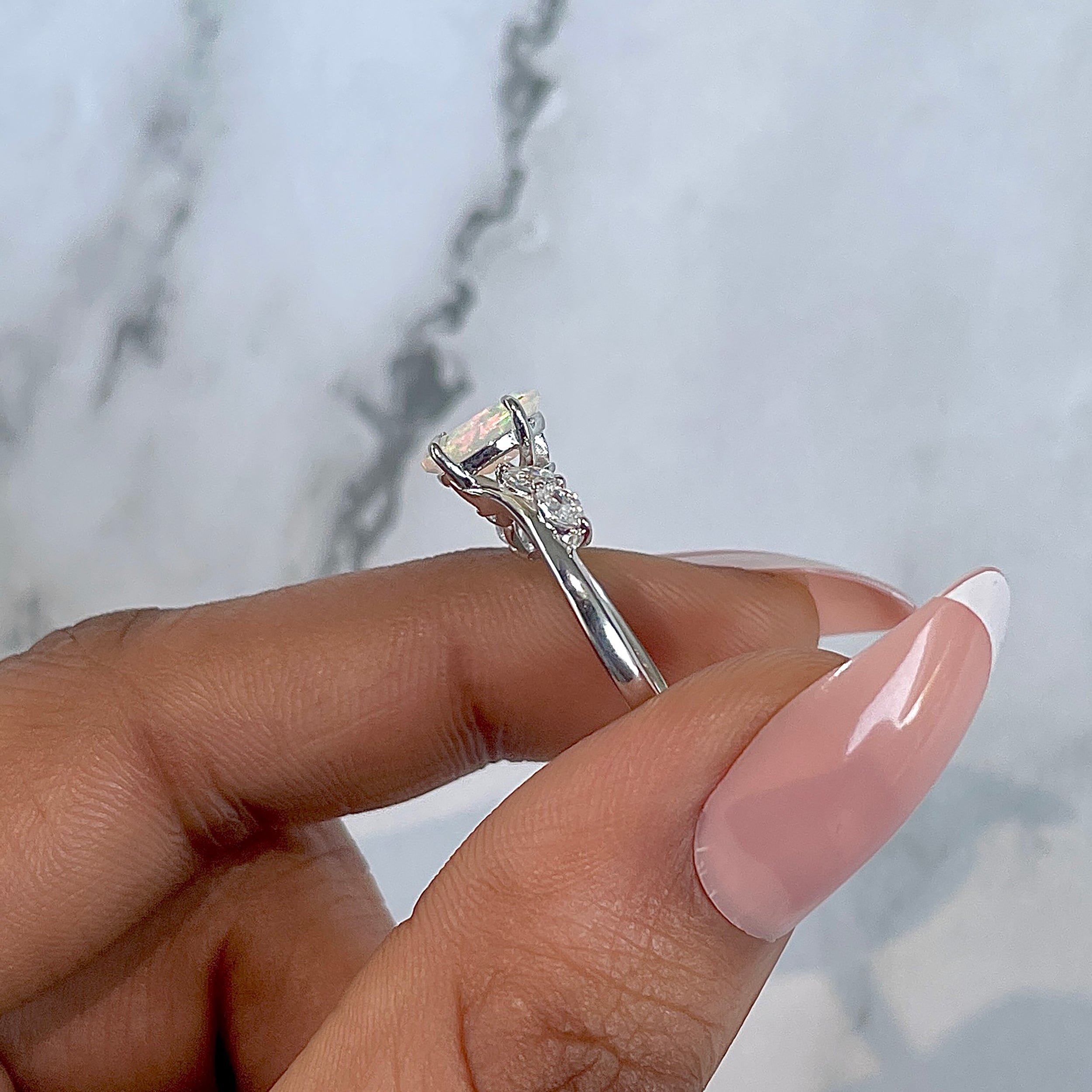 Opal Ring-(OPL-SR-3163.)