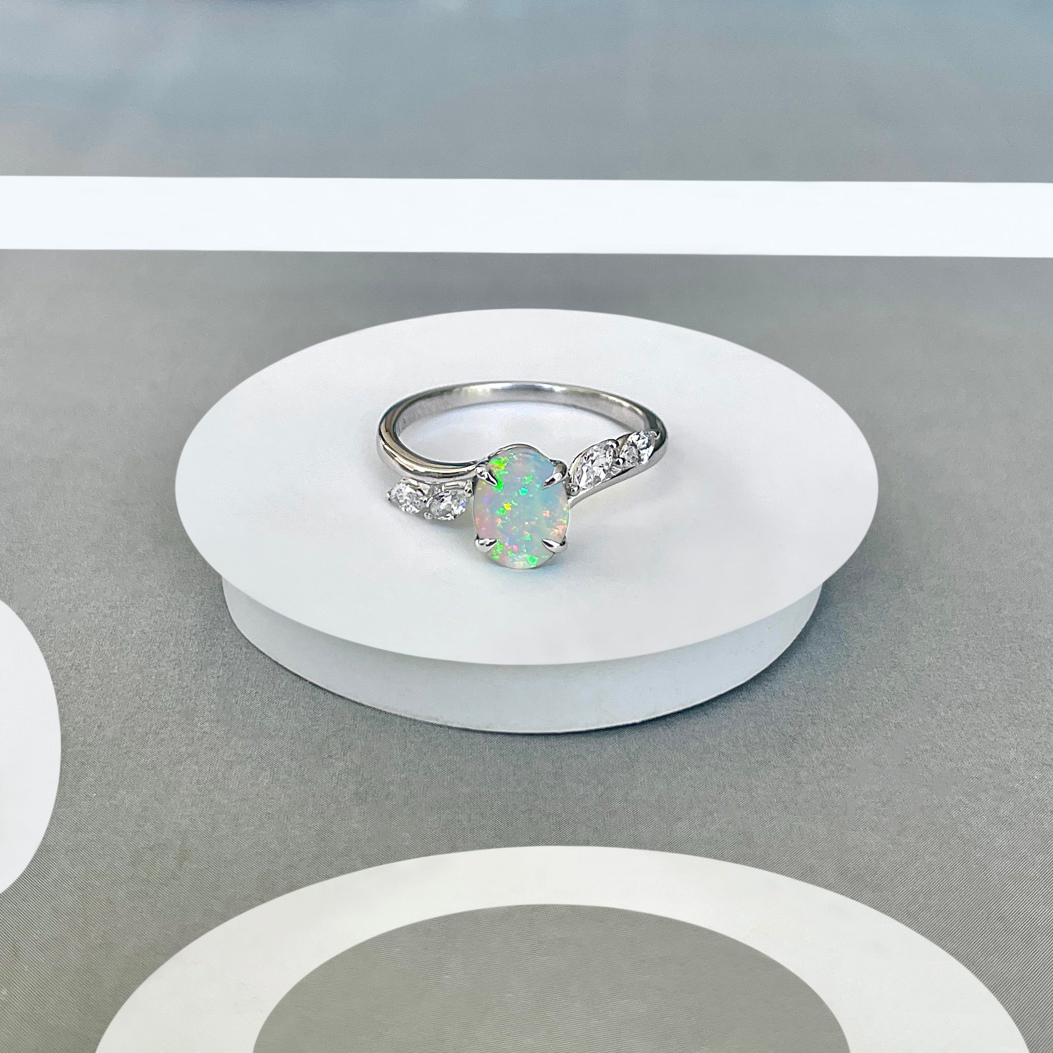 Opal Ring-(OPL-SR-3163.)