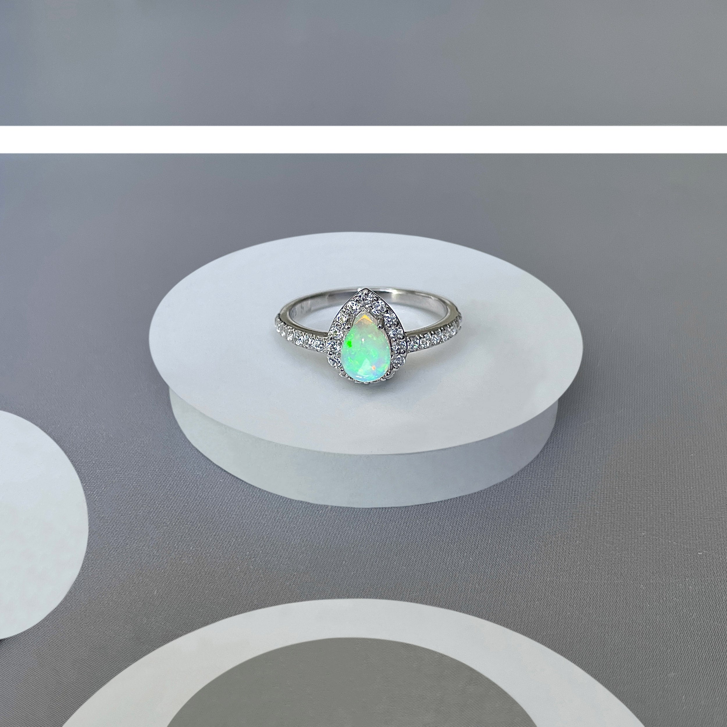 Opal Ring-(OPL-SR-40-W.)