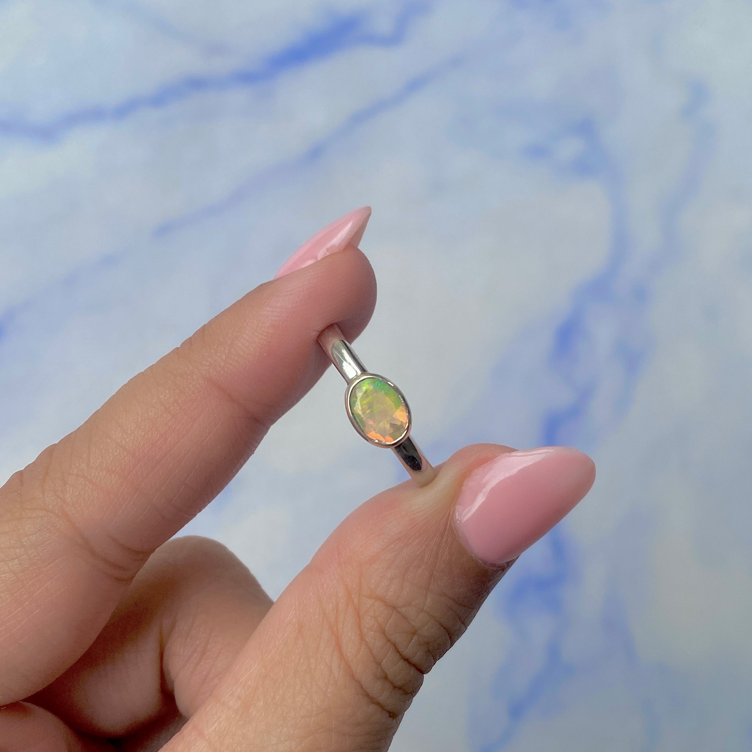 Opal Ring-(OPL-SR-4026.)
