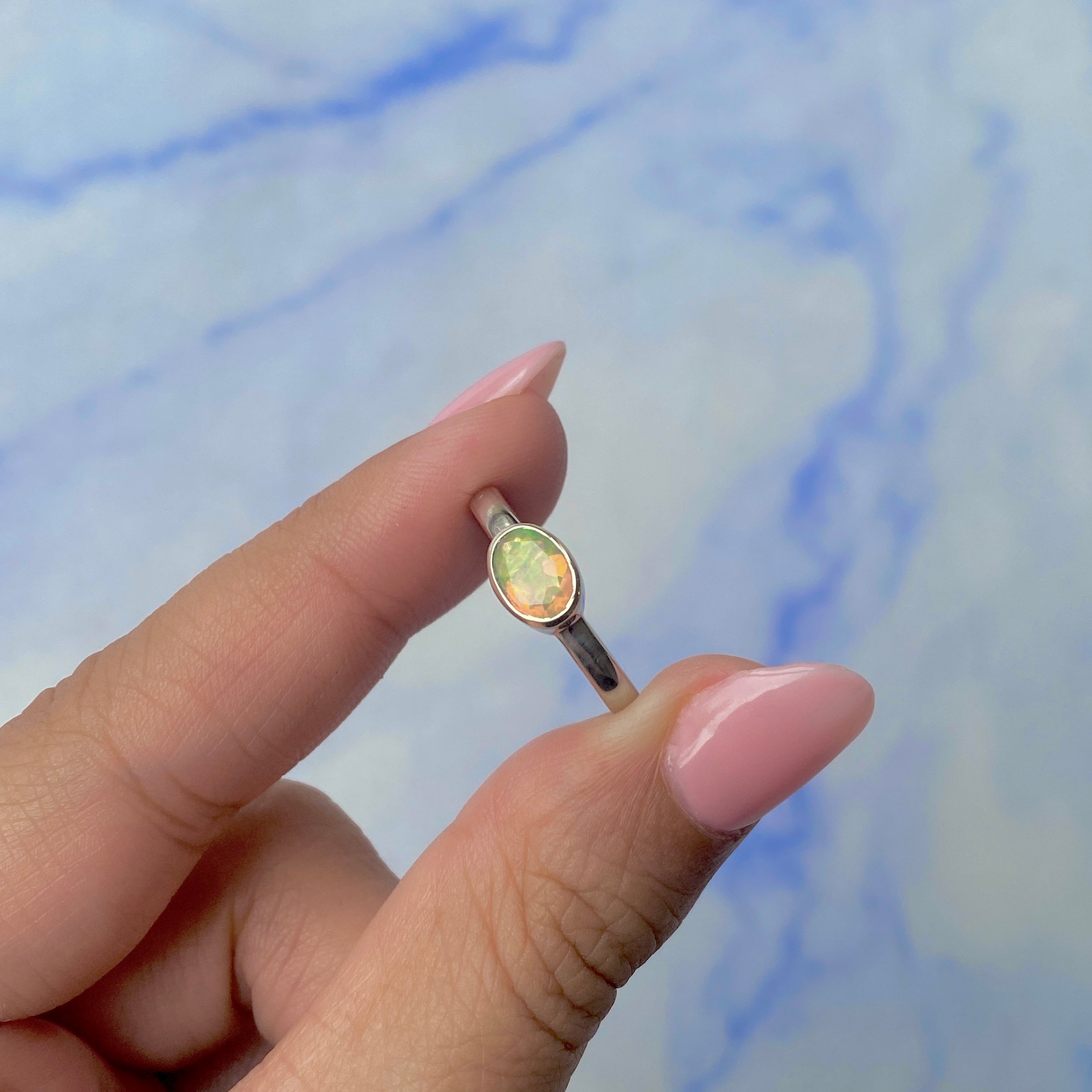 Opal Ring-(OPL-SR-4026.)