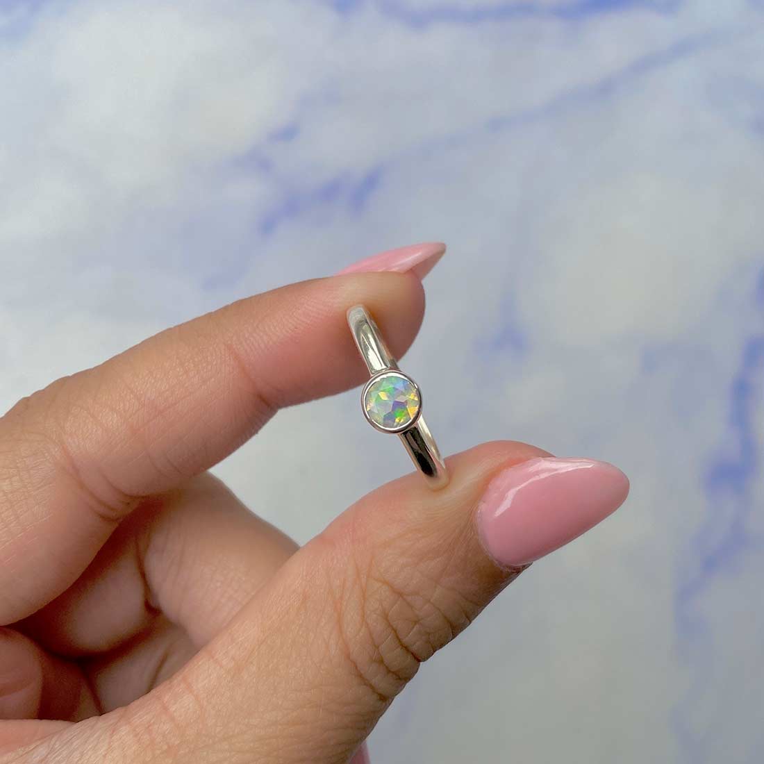 Opal Ring-(OPL-SR-4029.)