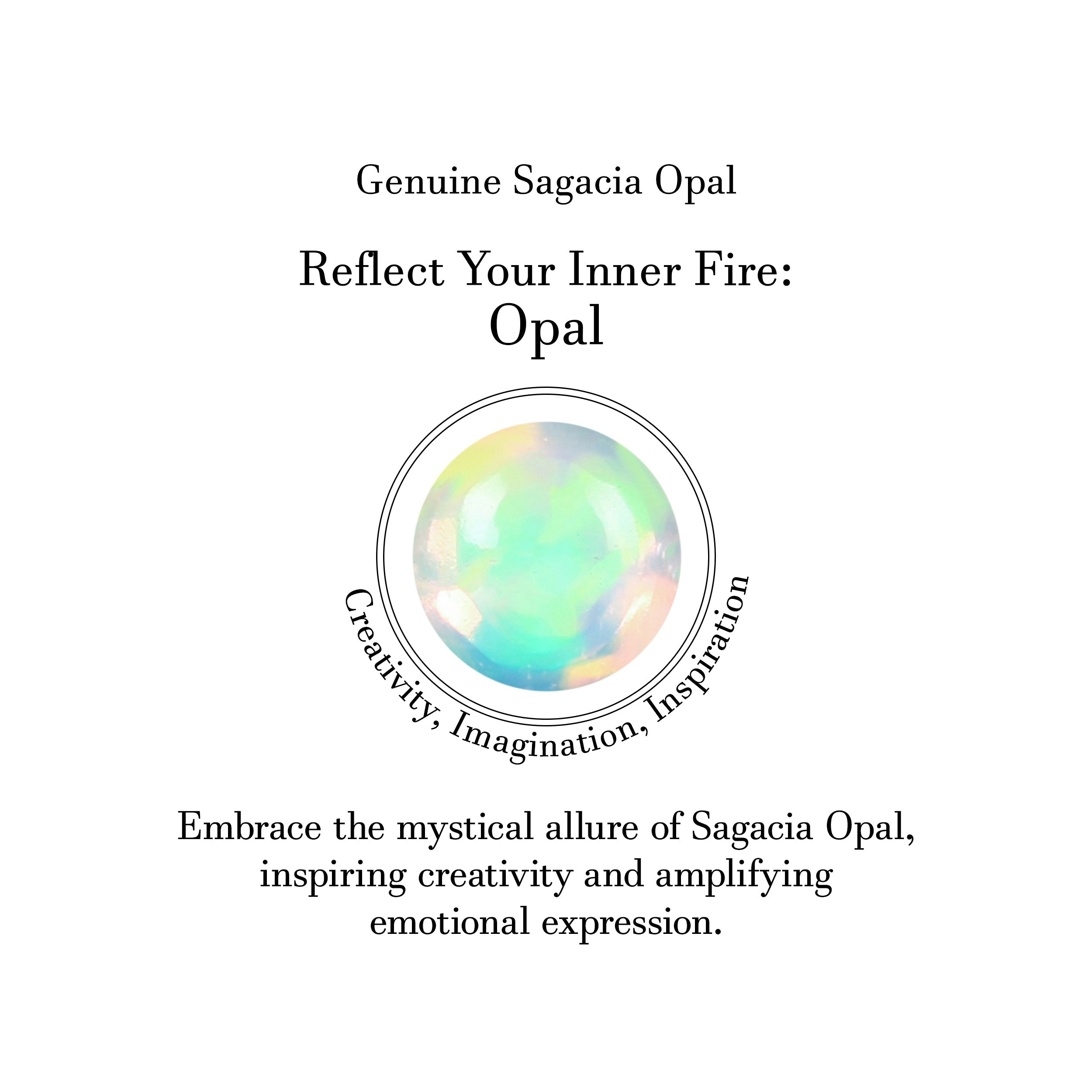 Opal & White Topaz Ring-(OPL-RDR-1744.)